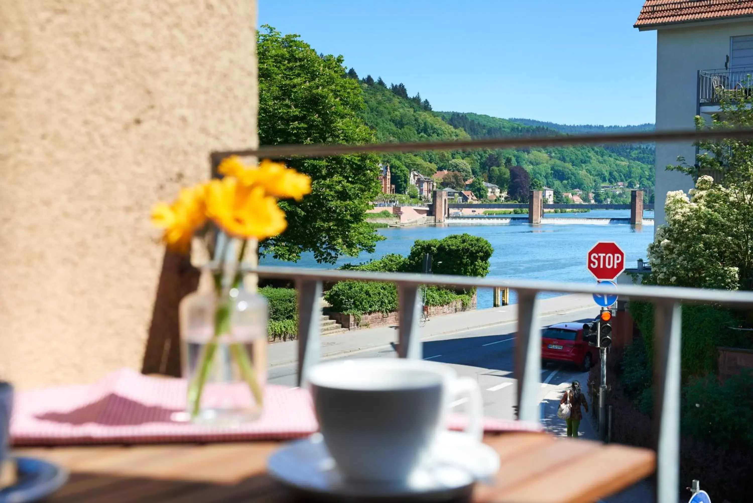 Balcony/Terrace in Hotel Zur Alten Brücke