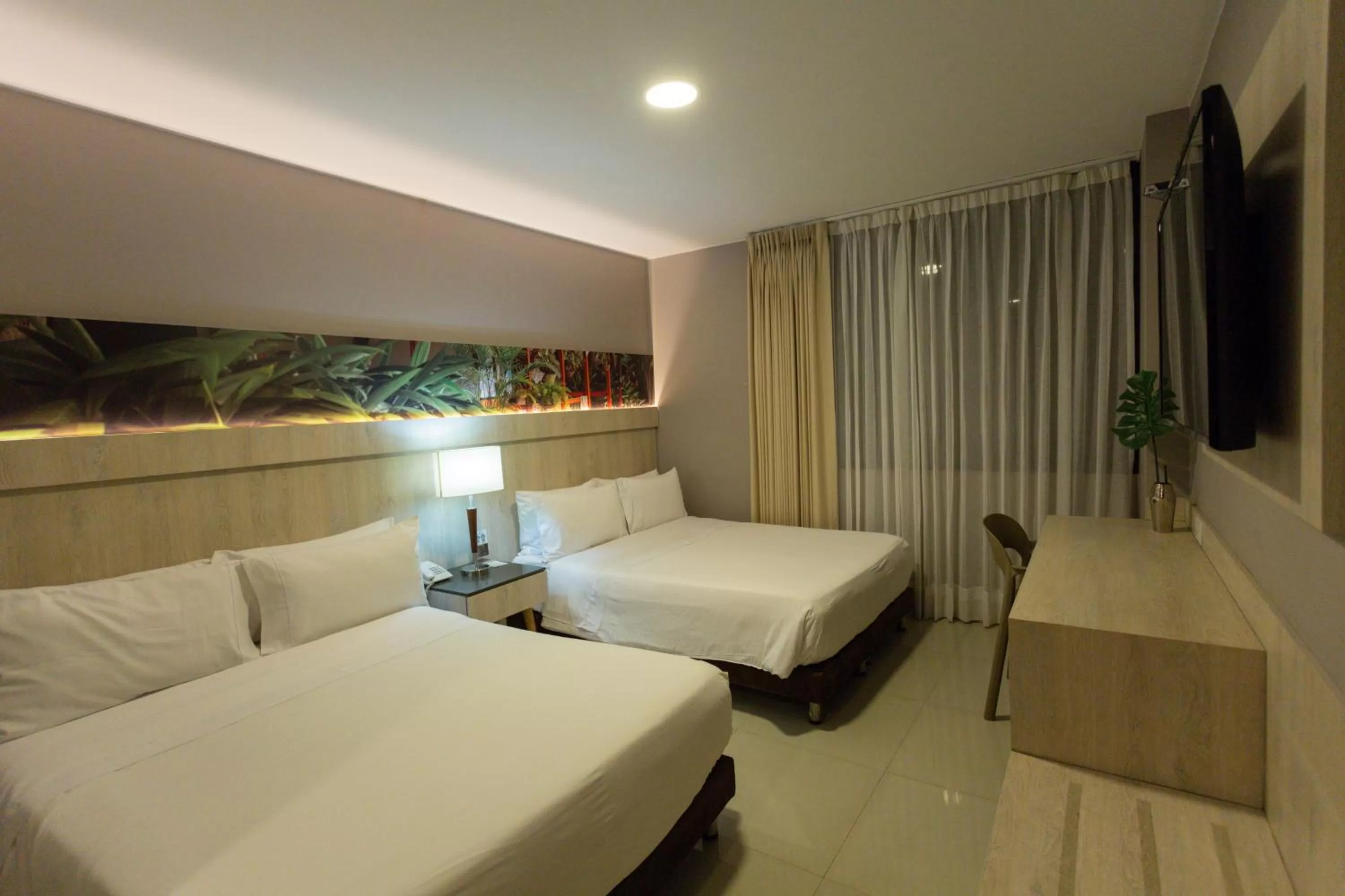 Bed in Hotel Soratama