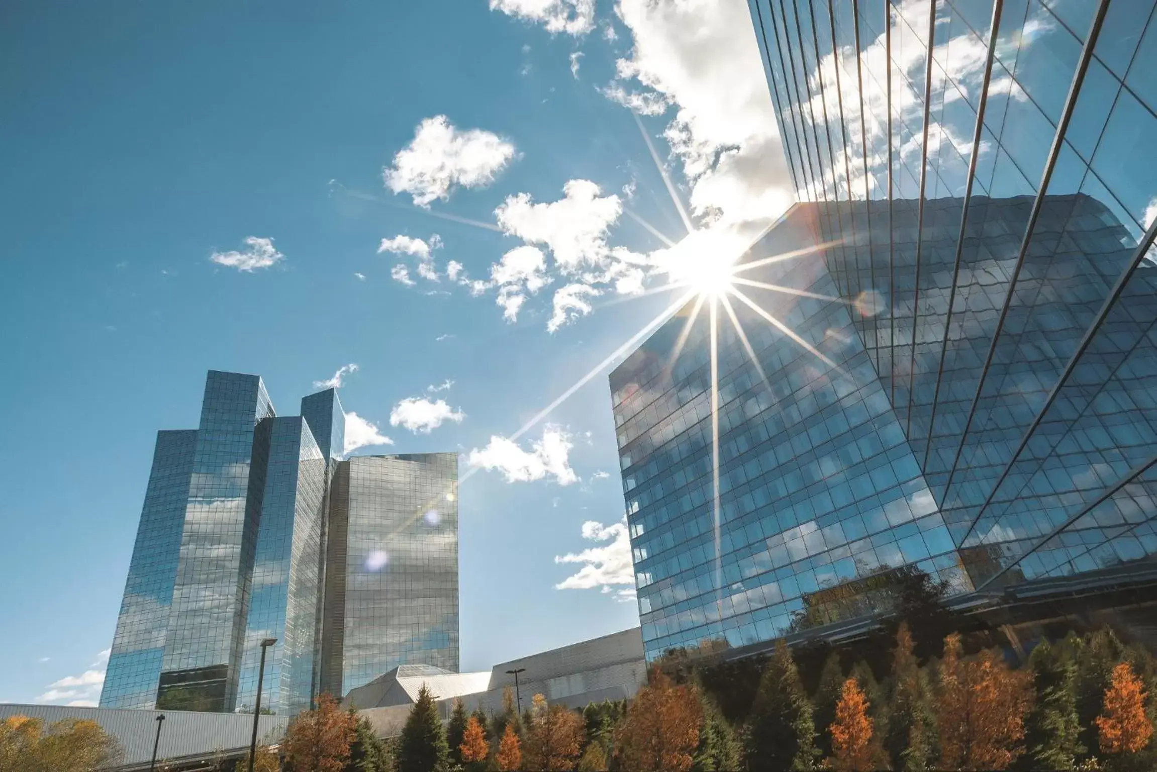 Bird's eye view, Property Building in Mohegan Sun