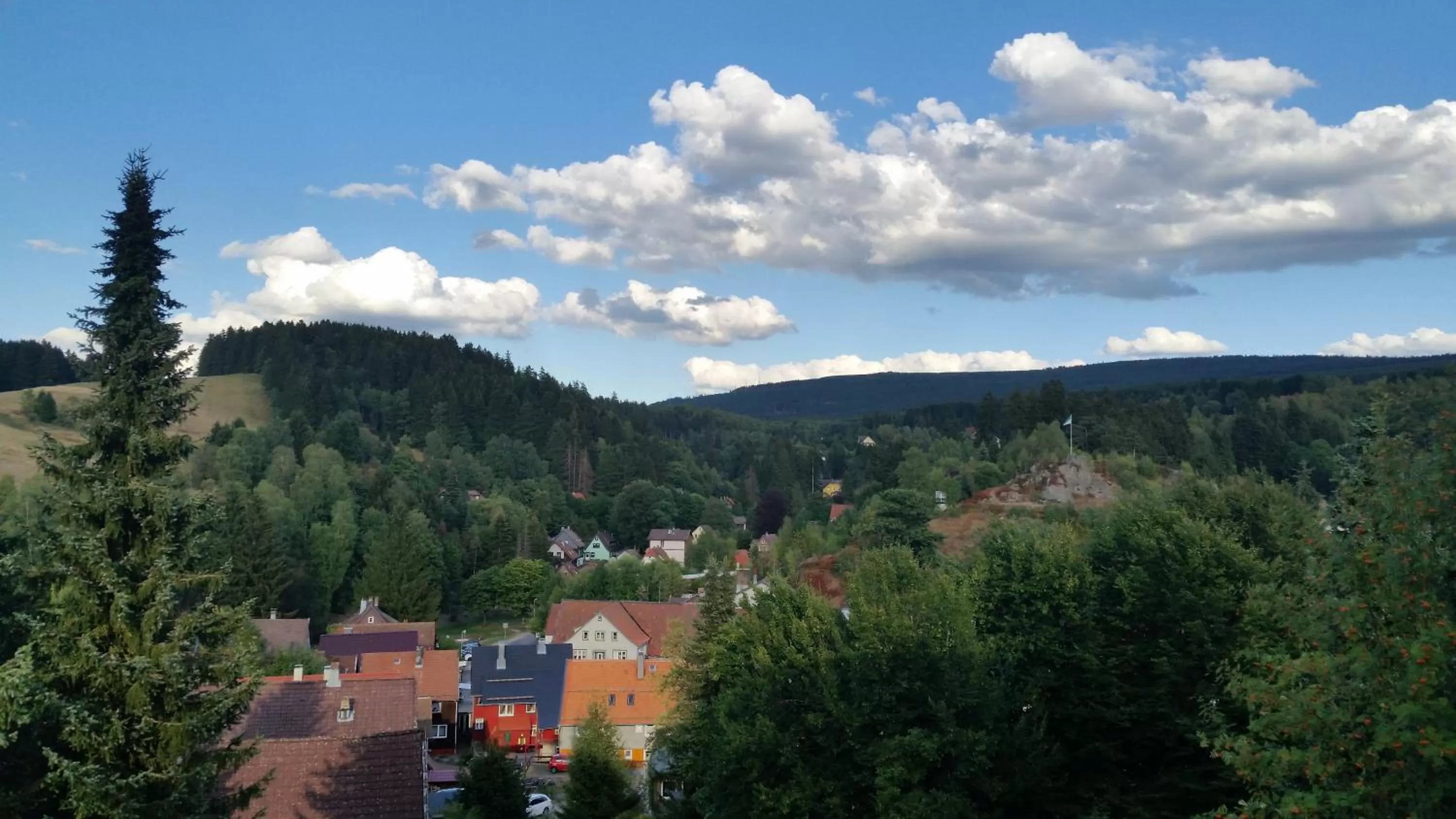 Mountain view in Pension Haus Petra