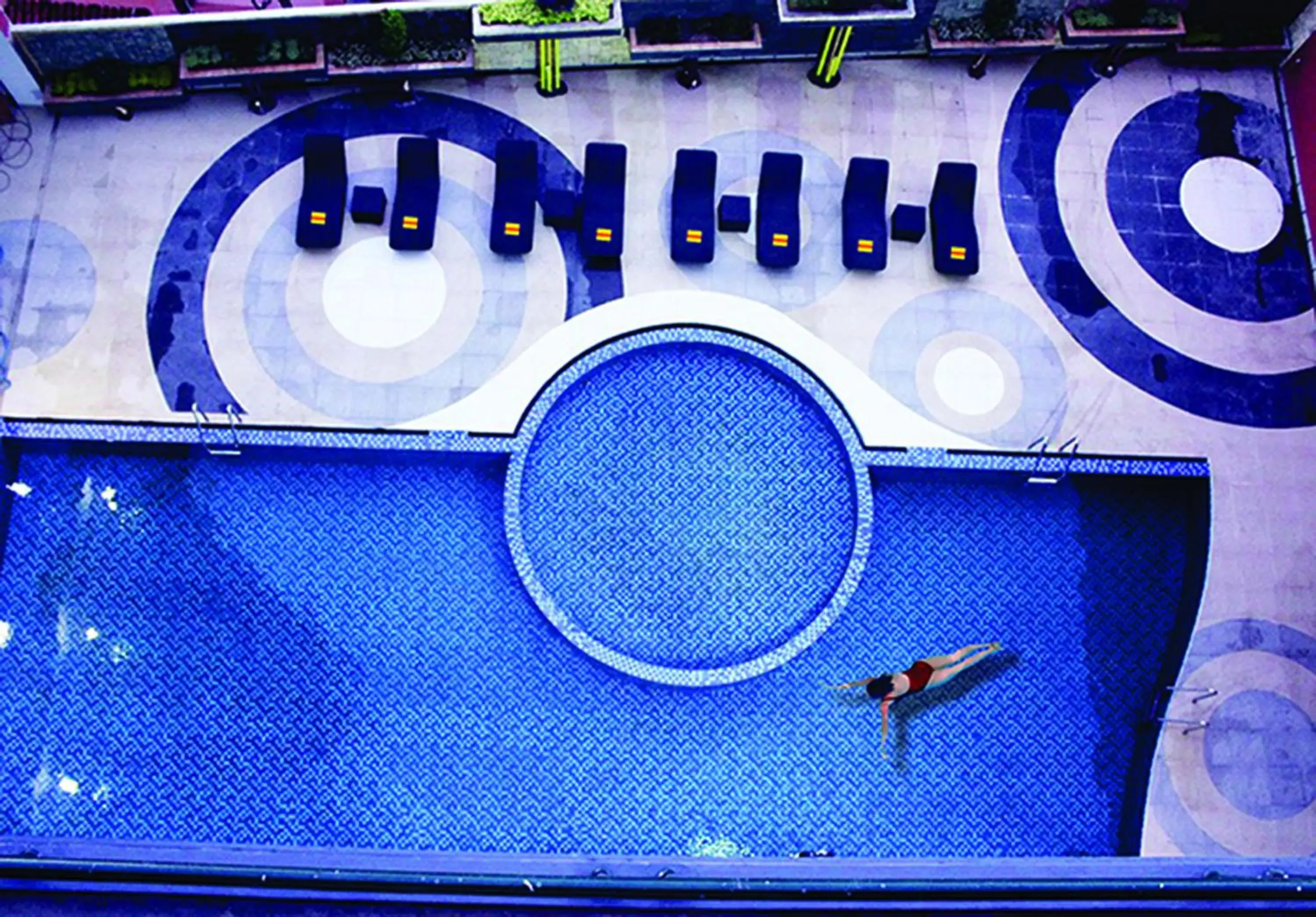 Swimming pool, Pool View in Merapi Merbabu Hotels Bekasi