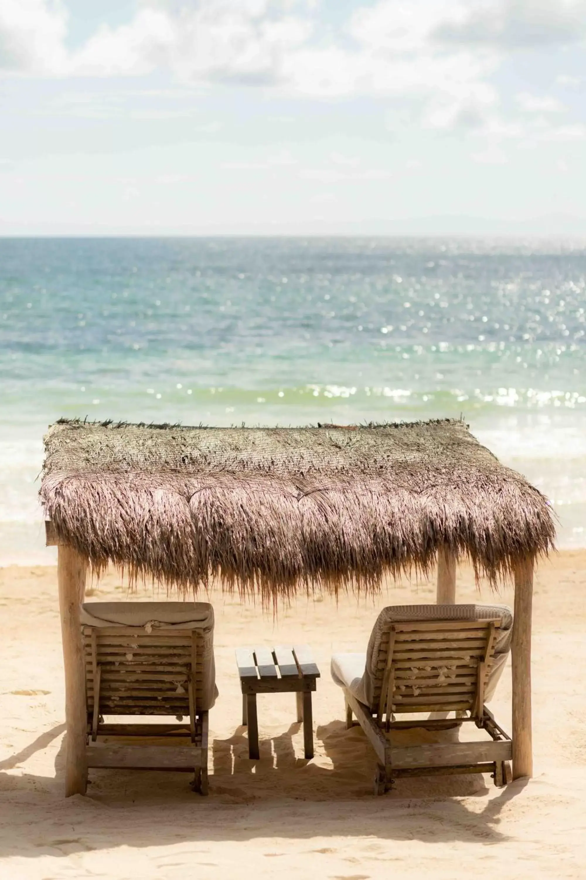 Beach in Encantada Tulum