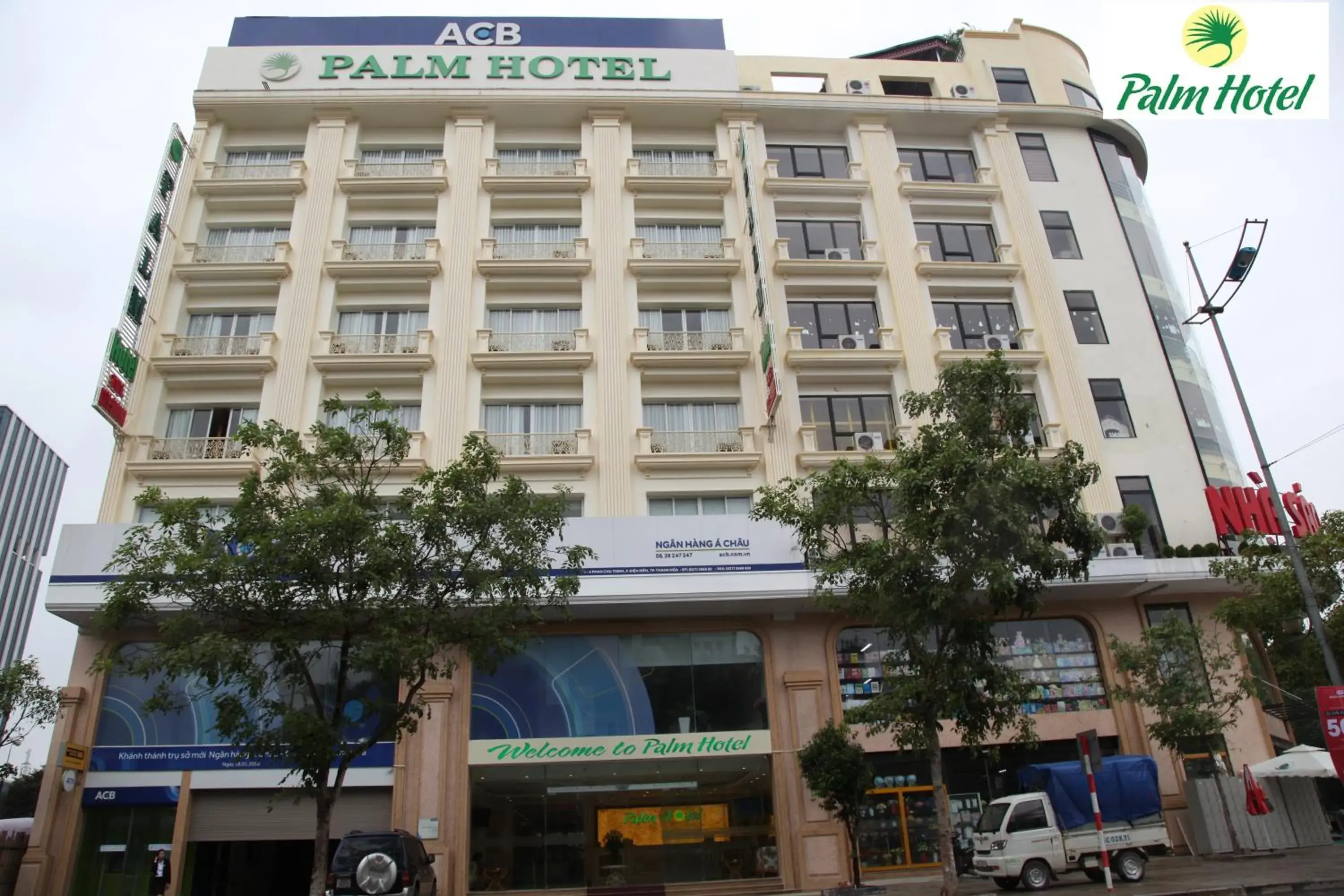 Property Building in Palm Hotel