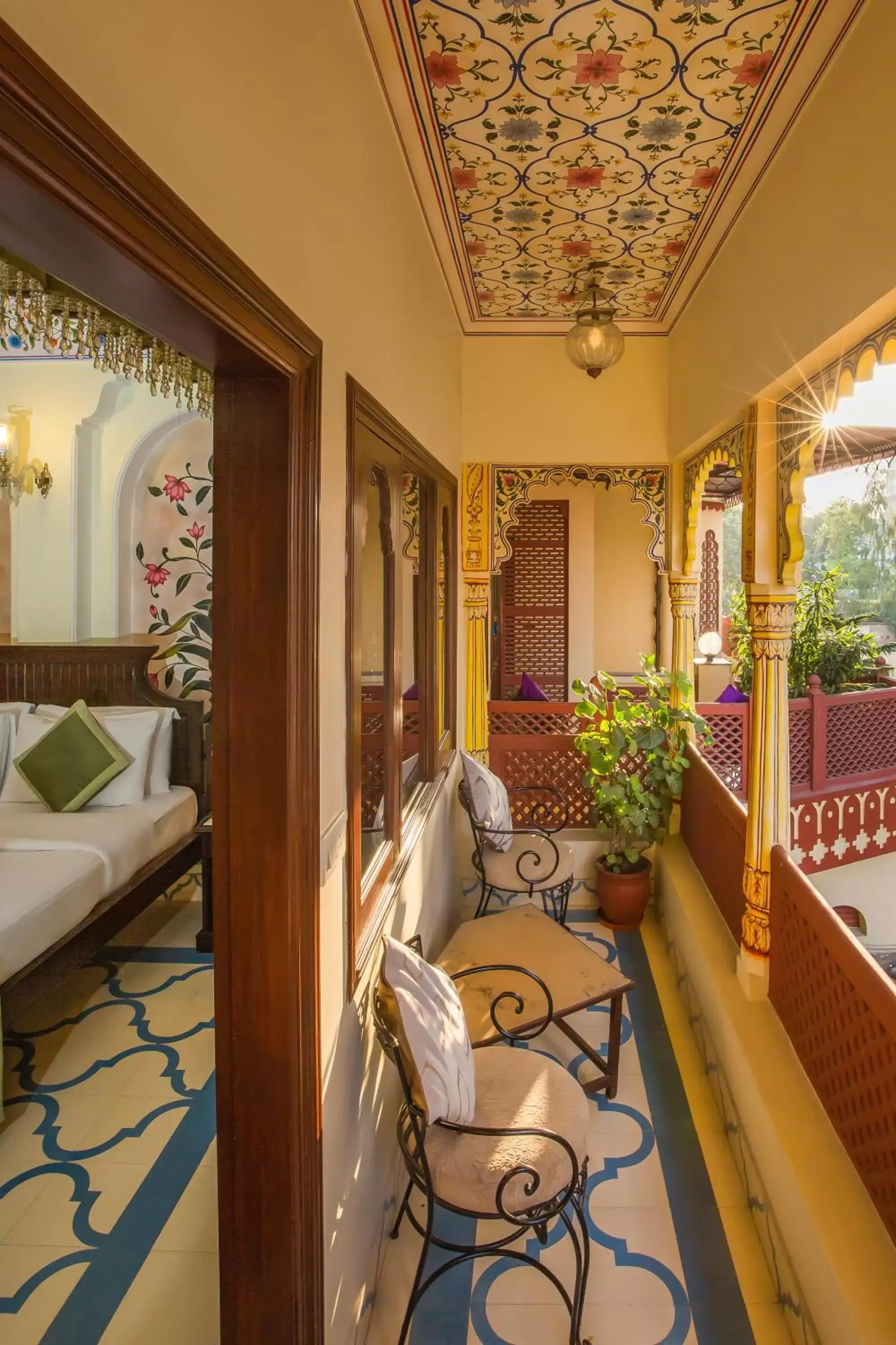 Balcony/Terrace in Umaid Bhawan - A Heritage Style Boutique Hotel