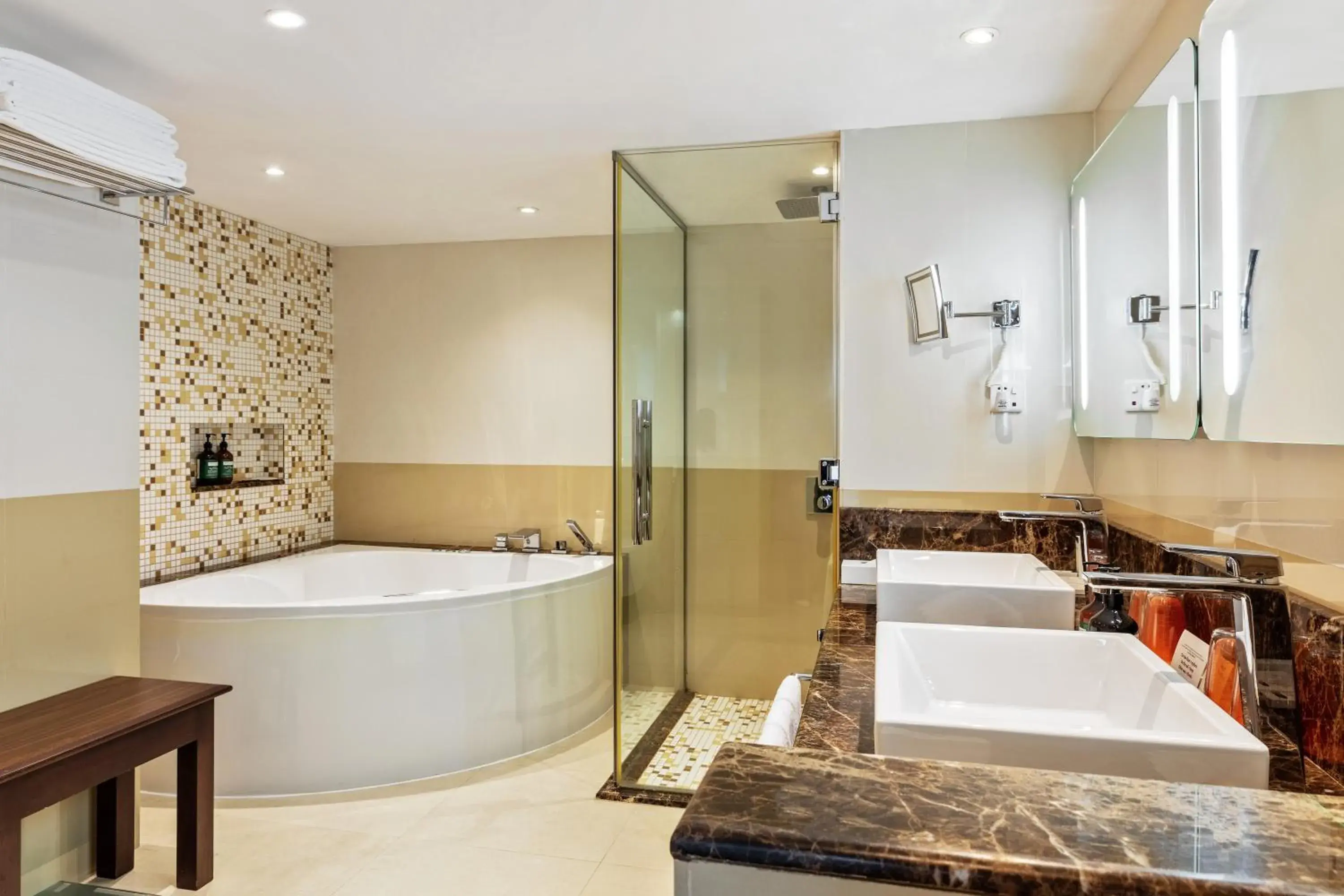 Bathroom in Crowne Plaza Muscat by IHG Bathroom in Crowne Plaza Muscat by IHG