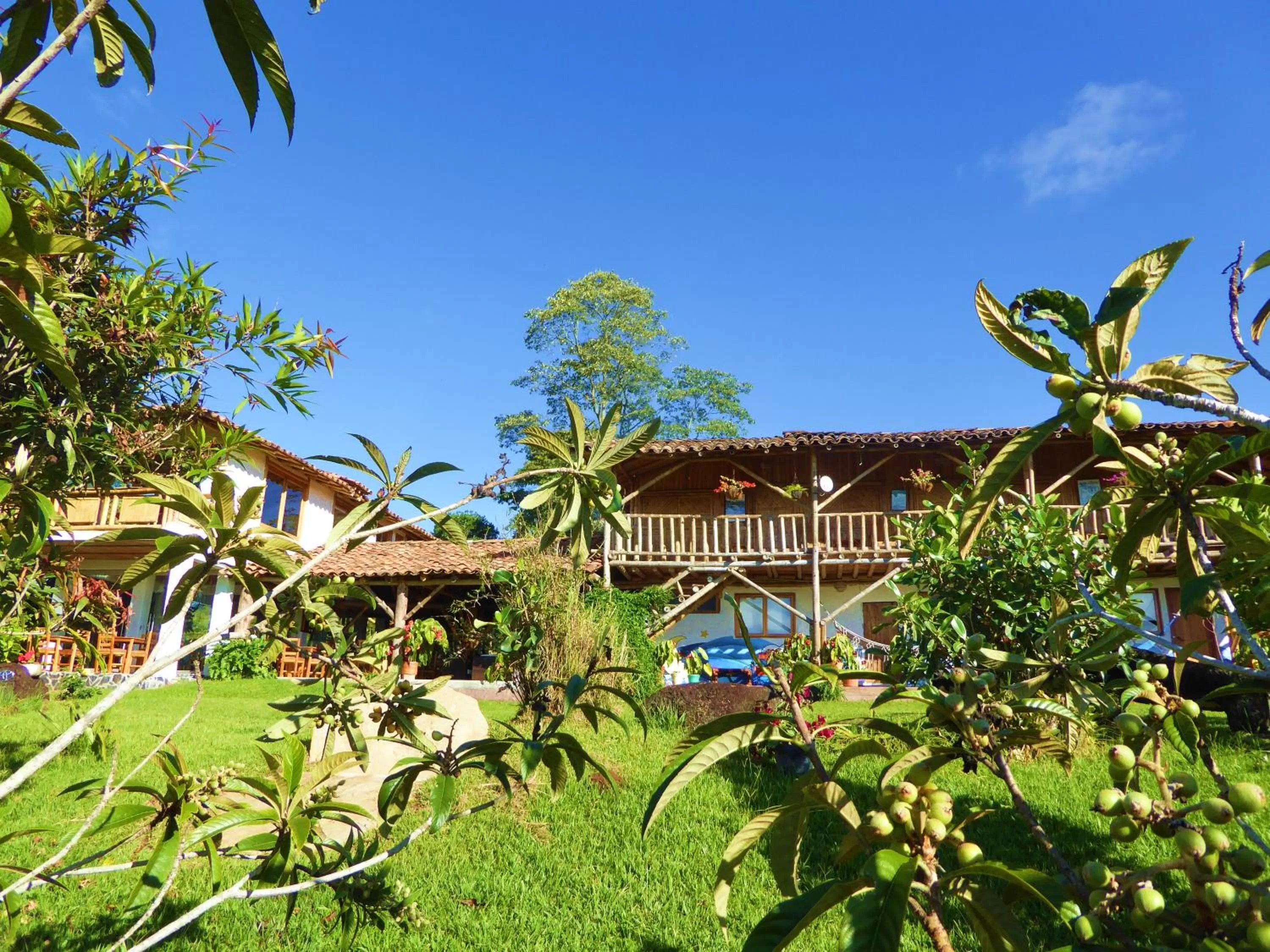 Facade/entrance in Finca El Cielo