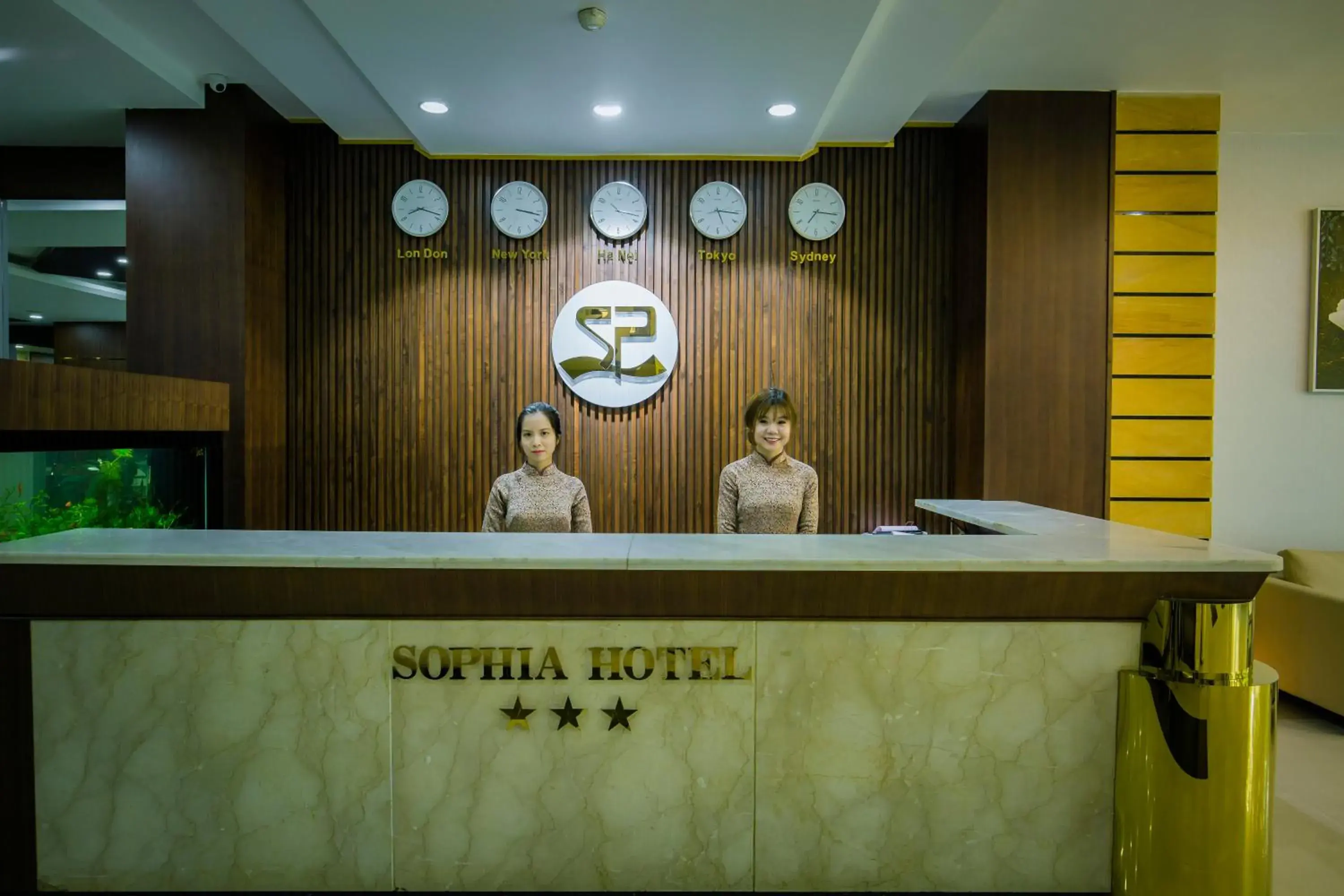 Lobby/Reception in Sophia Hotel