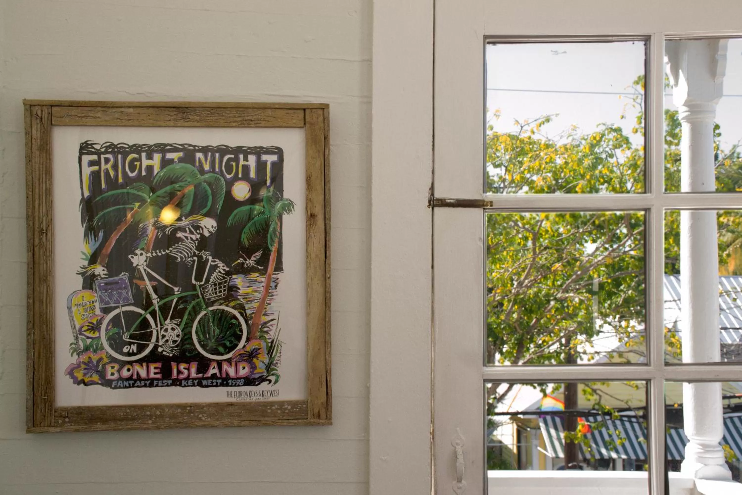 Decorative detail in Duval House