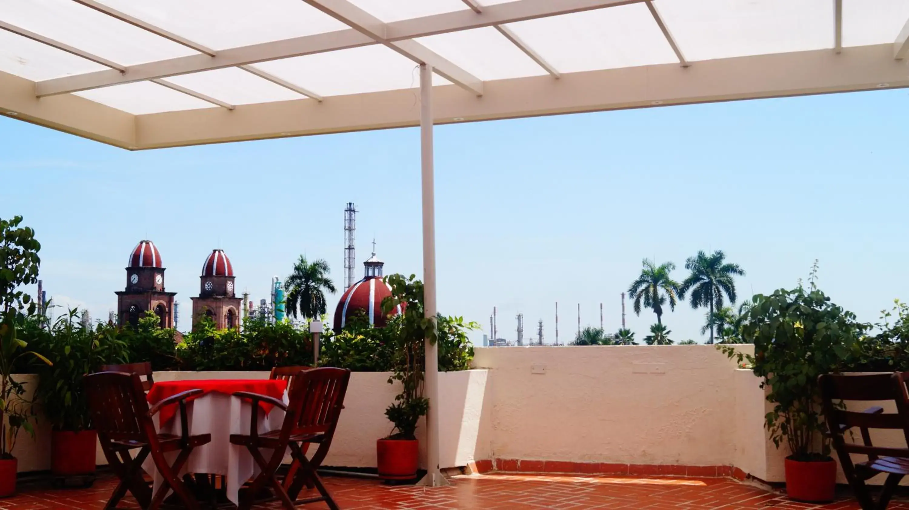 Balcony/Terrace in Hotel San Carlos