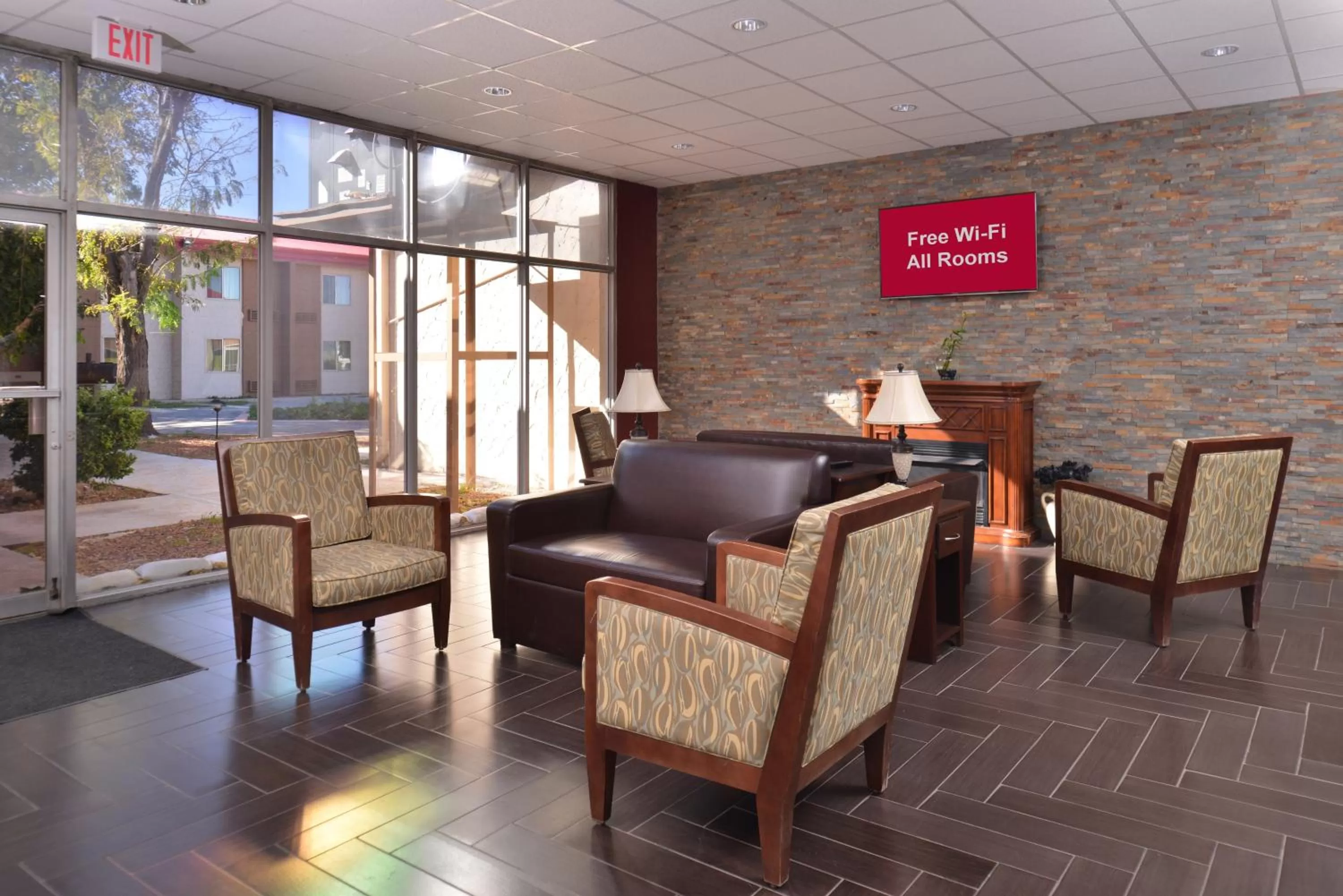 Lobby or reception in Red Roof Inn Van Horn