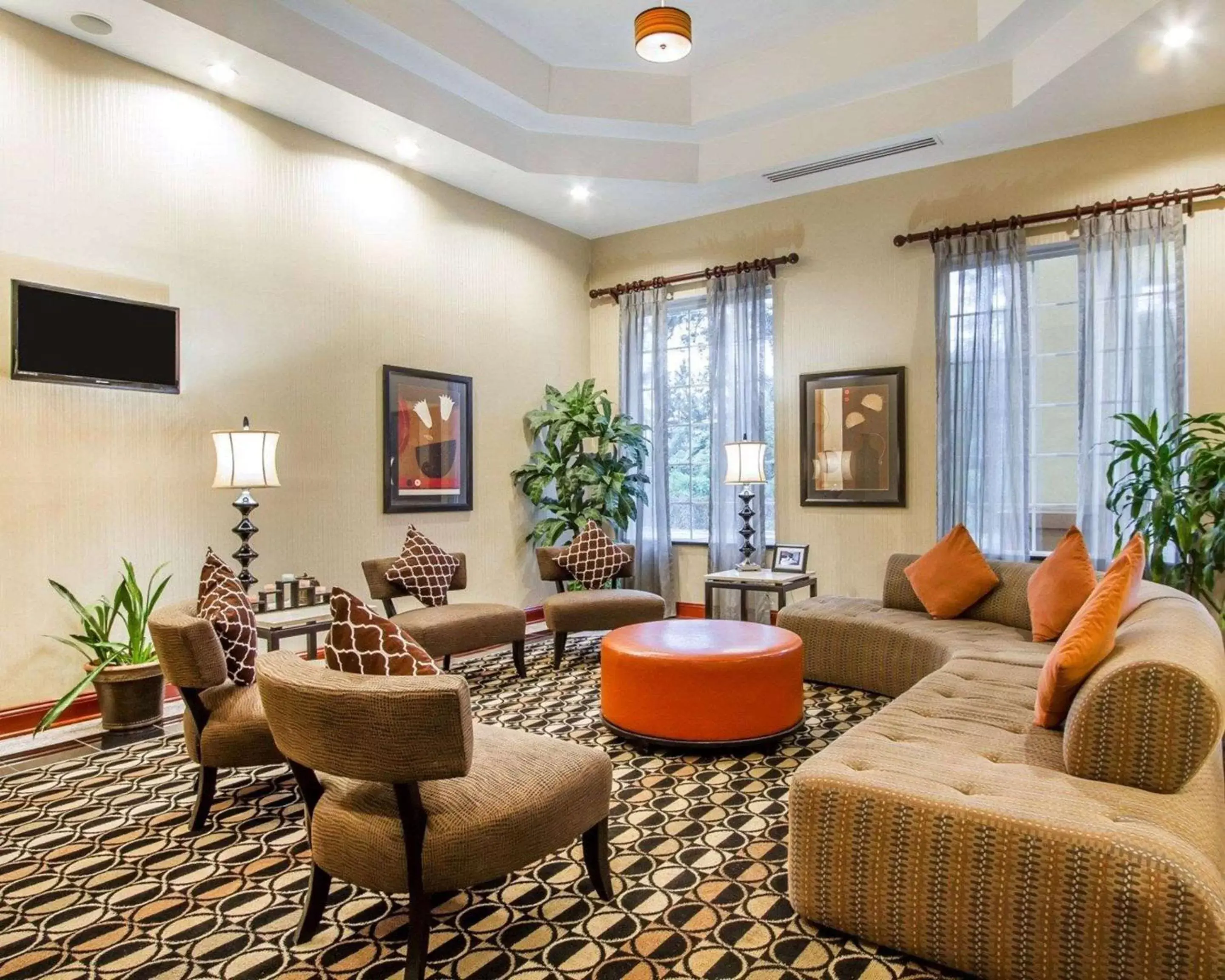 Lobby or reception, Seating Area in Quality Inn & Suites Greenville I-65