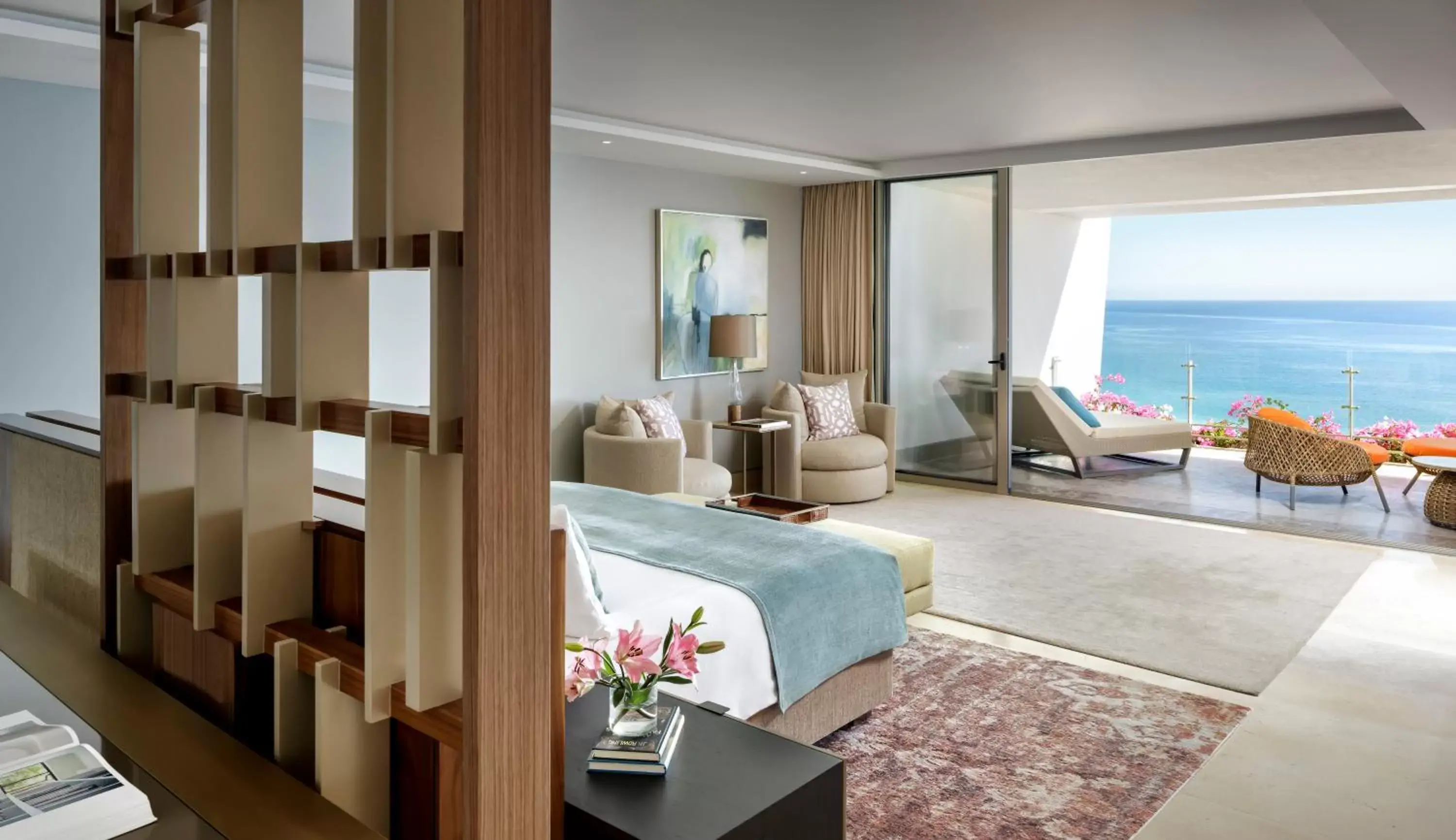 Bed in Grand Velas Los Cabos Luxury All Inclusive