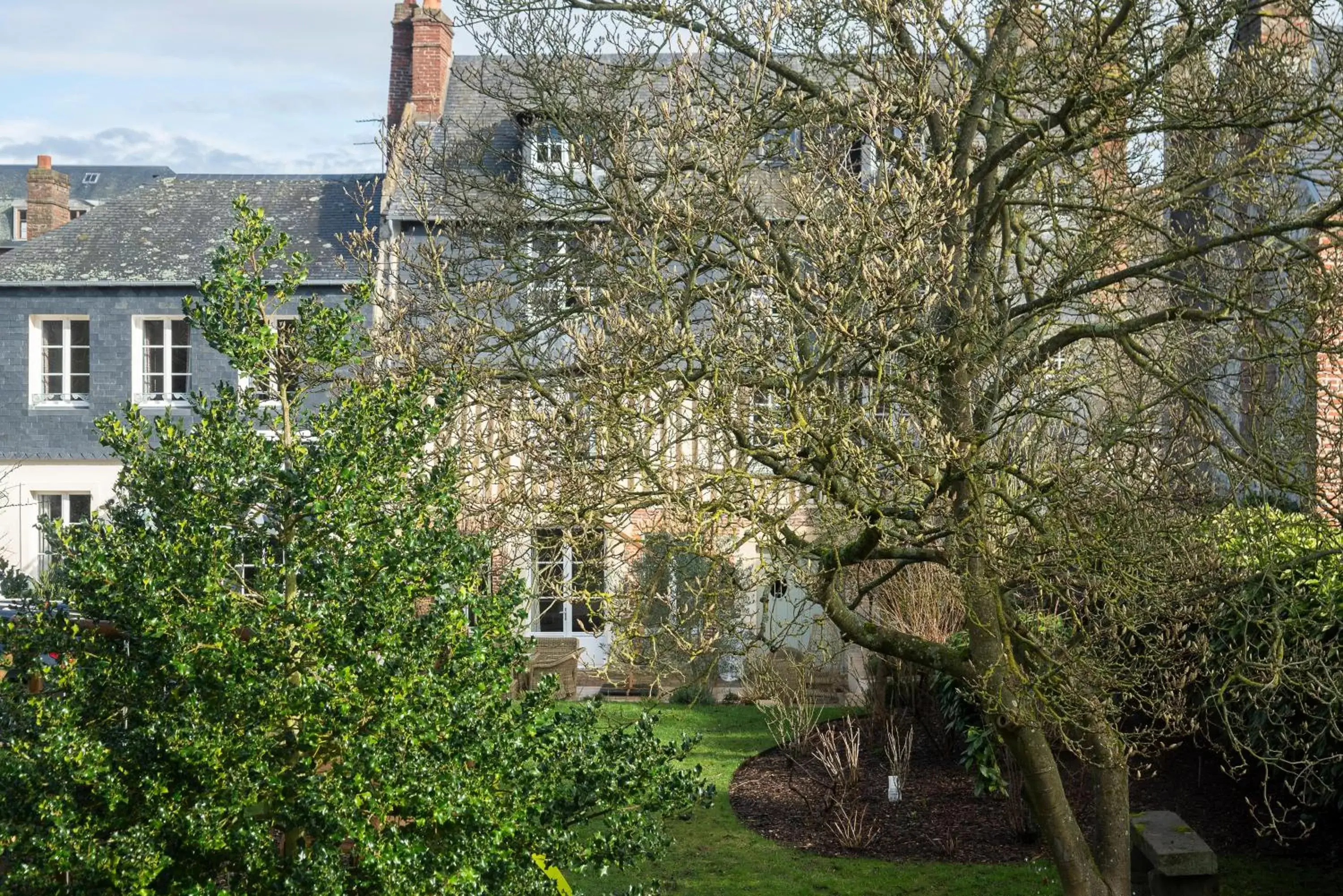 Garden in La Maison du Corsaire