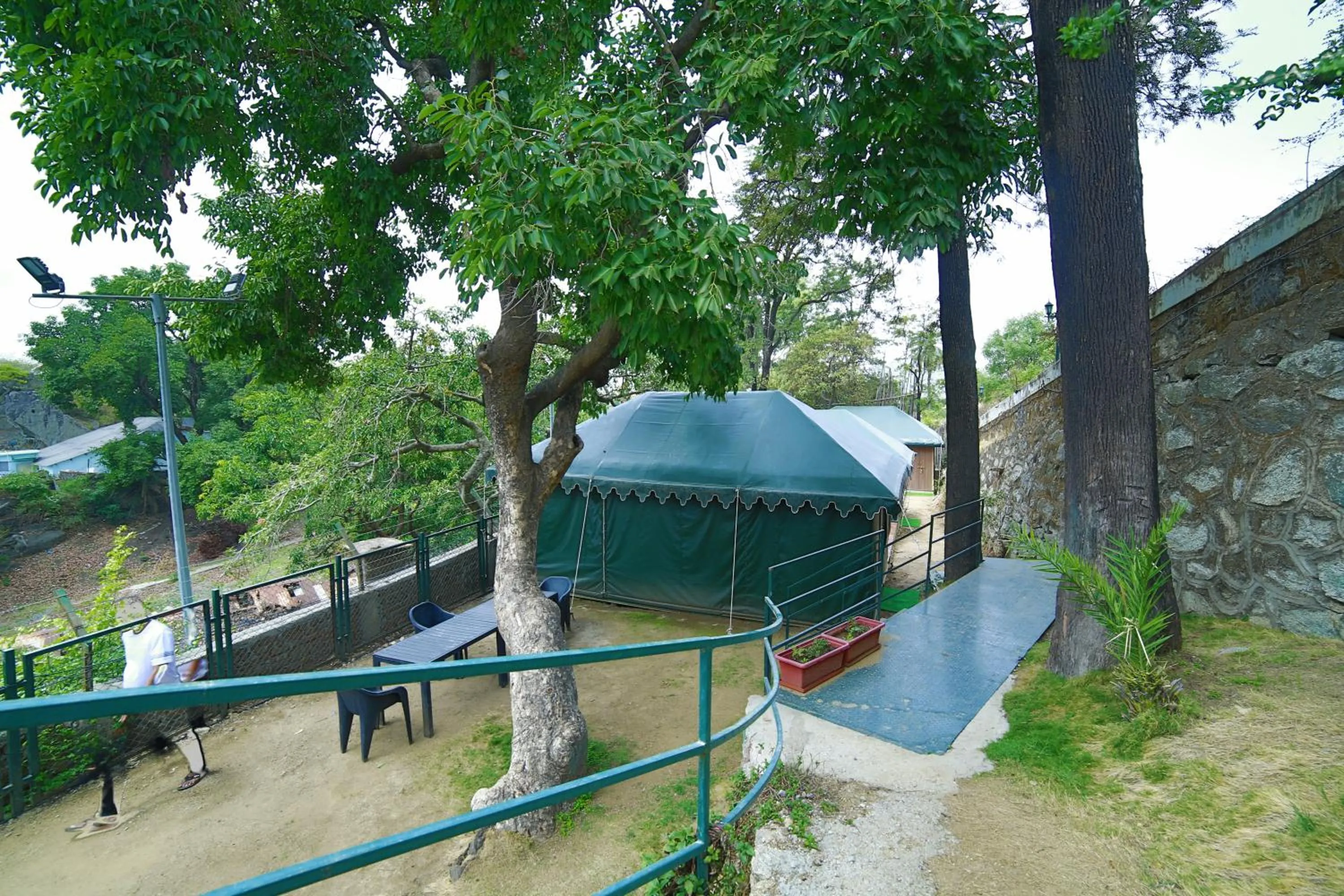 Natural landscape in The Colonial Manek Manor By SAH