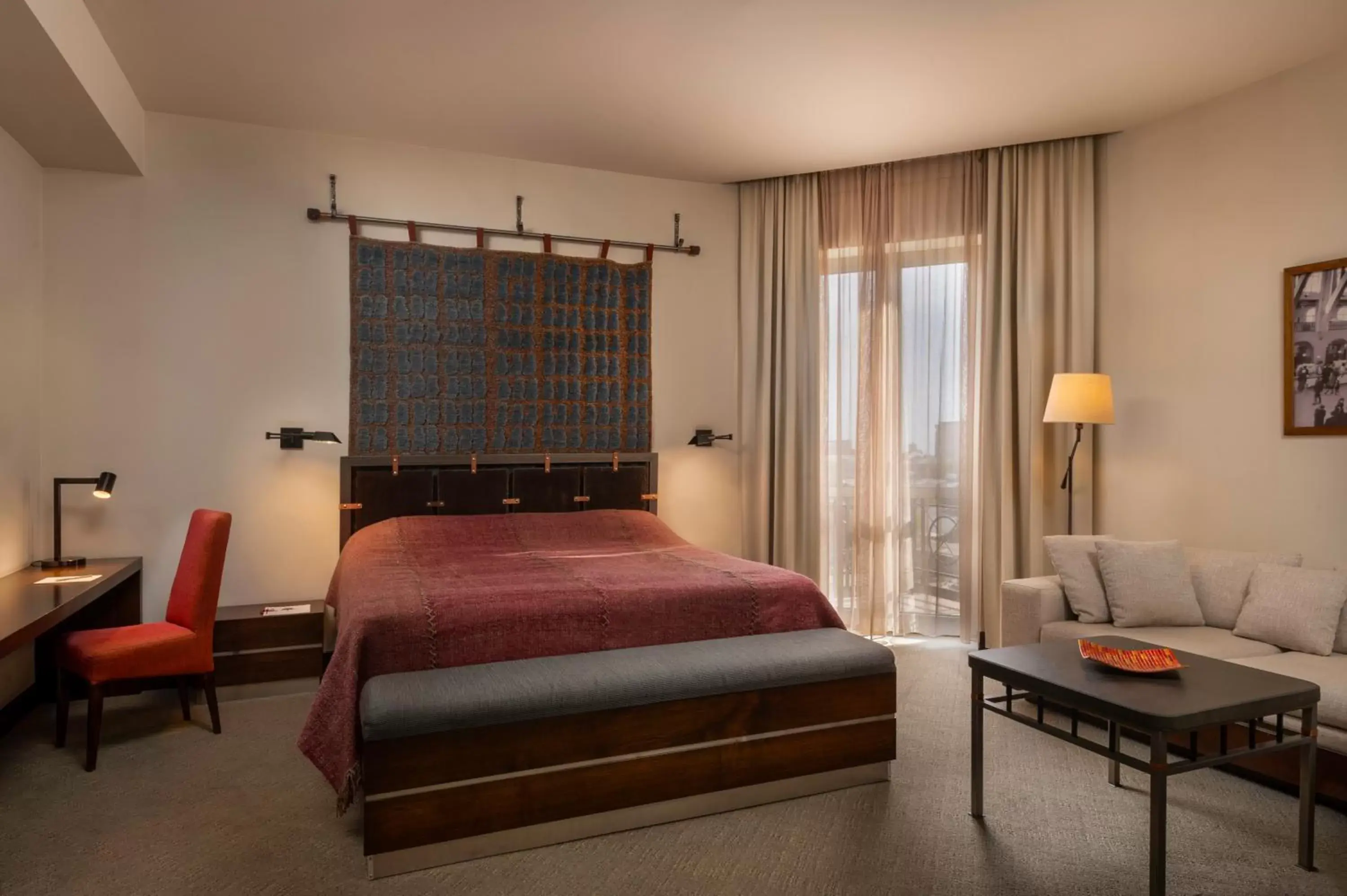 Bed in Tufenkian Historic Yerevan Hotel Bed in Tufenkian Historic Yerevan Hotel