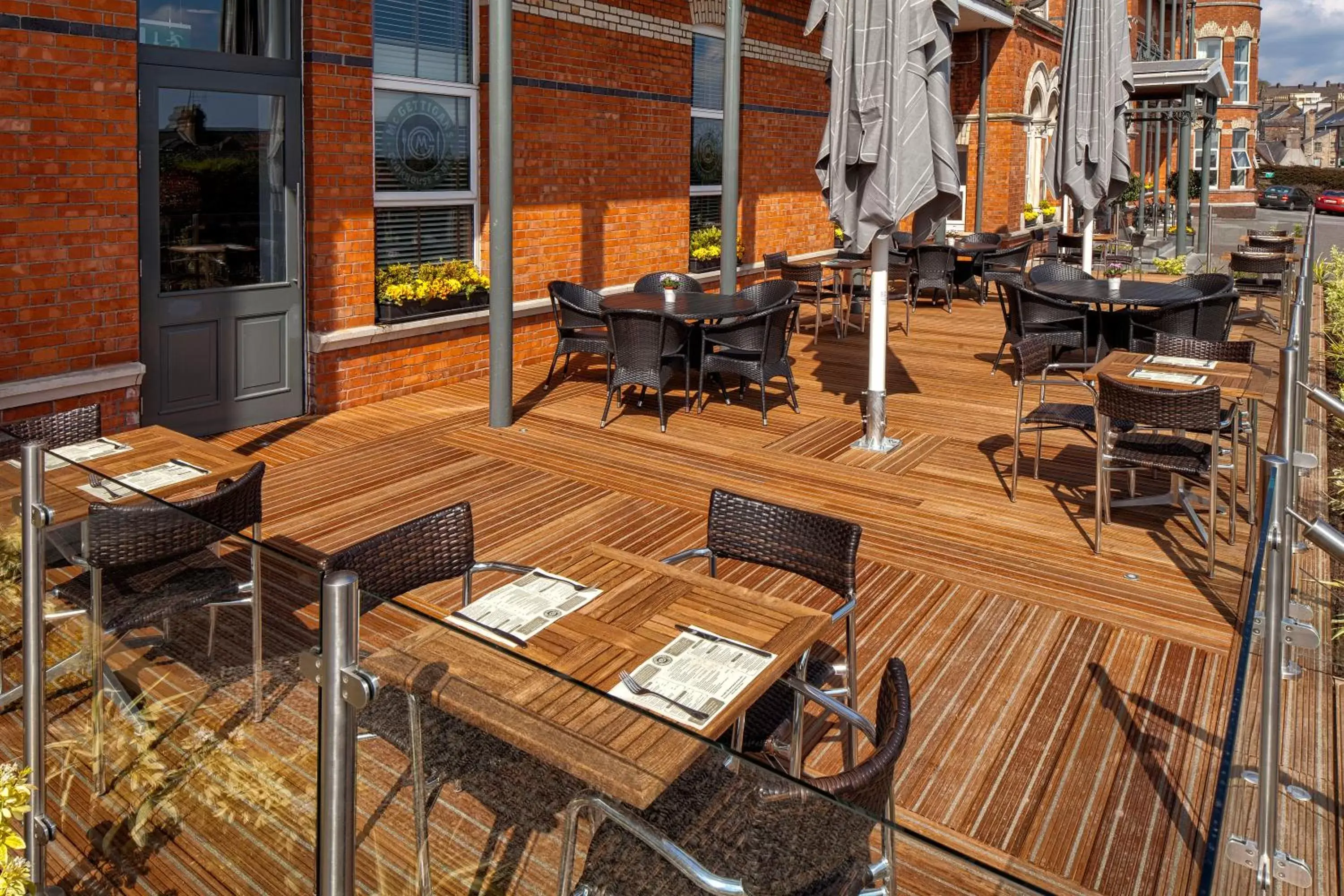 Balcony/Terrace, Restaurant/Places to Eat in The Address Cork (formerly Ambassador Hotel & Health Club)