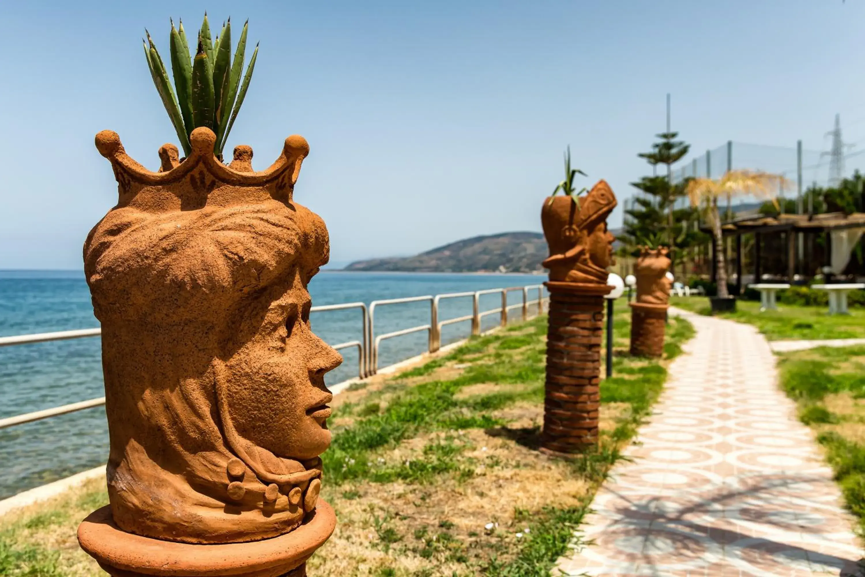 Natural landscape in La Playa Blanca Hotel & Ristorante