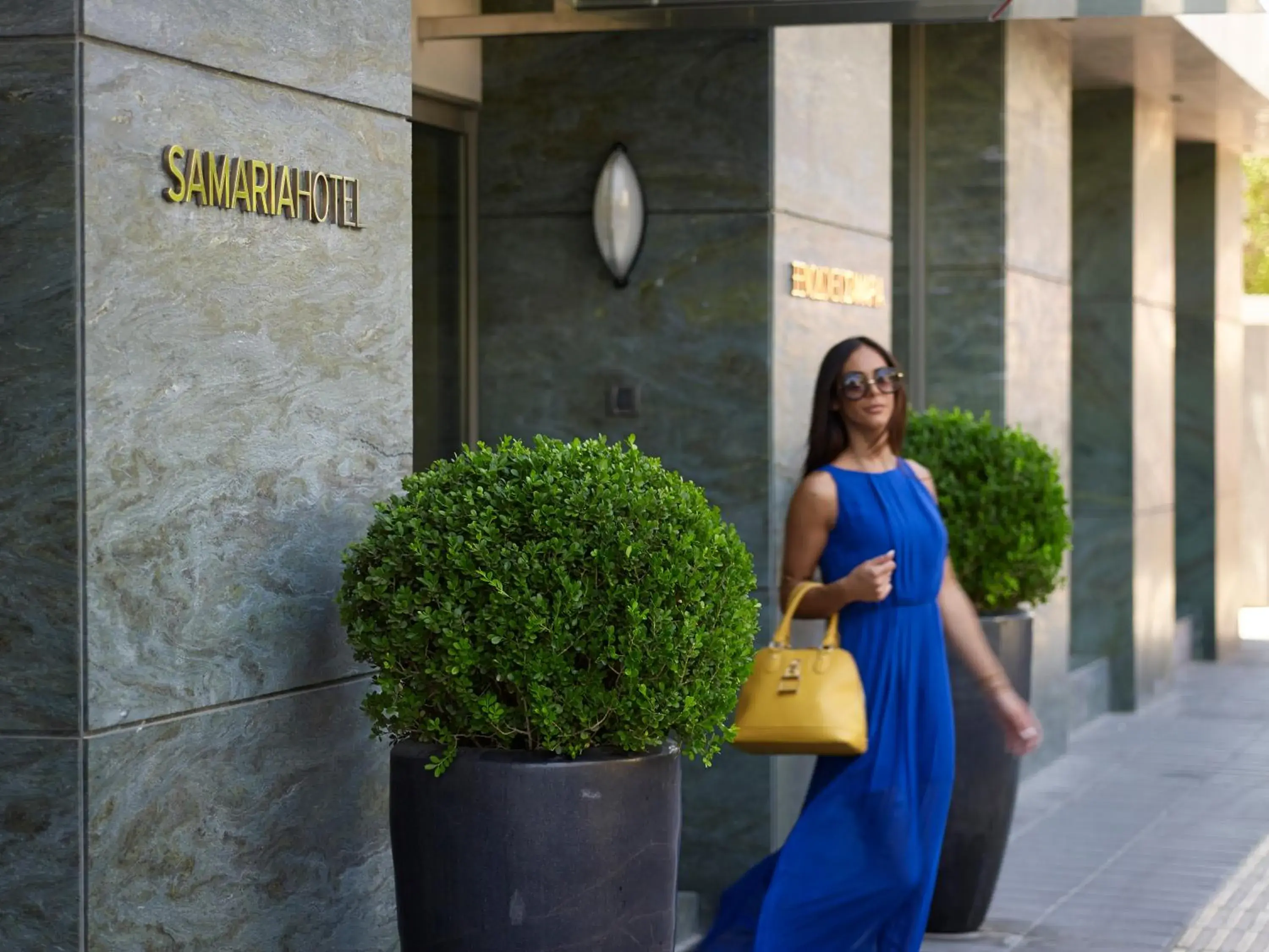 Facade/entrance in Samaria Hotel