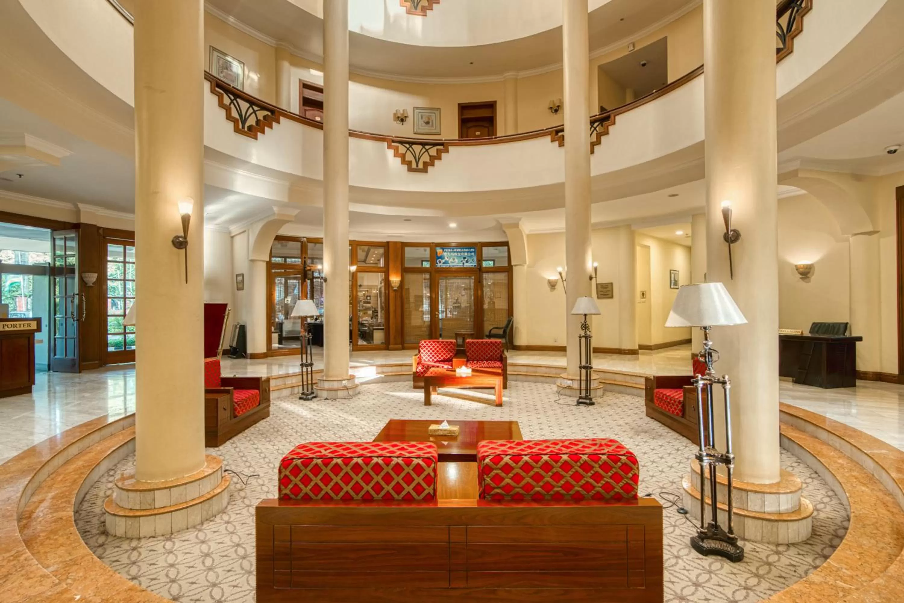 Lobby or reception in Kibo Palace Hotel Arusha