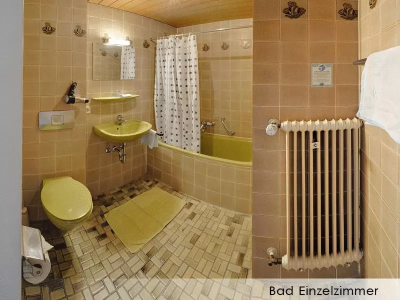 Bathroom in Hotel Keinath Stuttgart