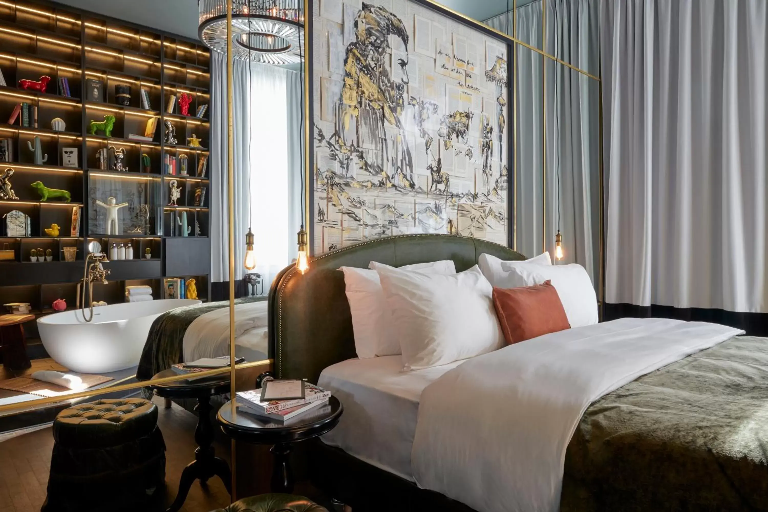 Photo of the whole room in Sir Savigny Hotel, Berlin, a Member of Design Hotels