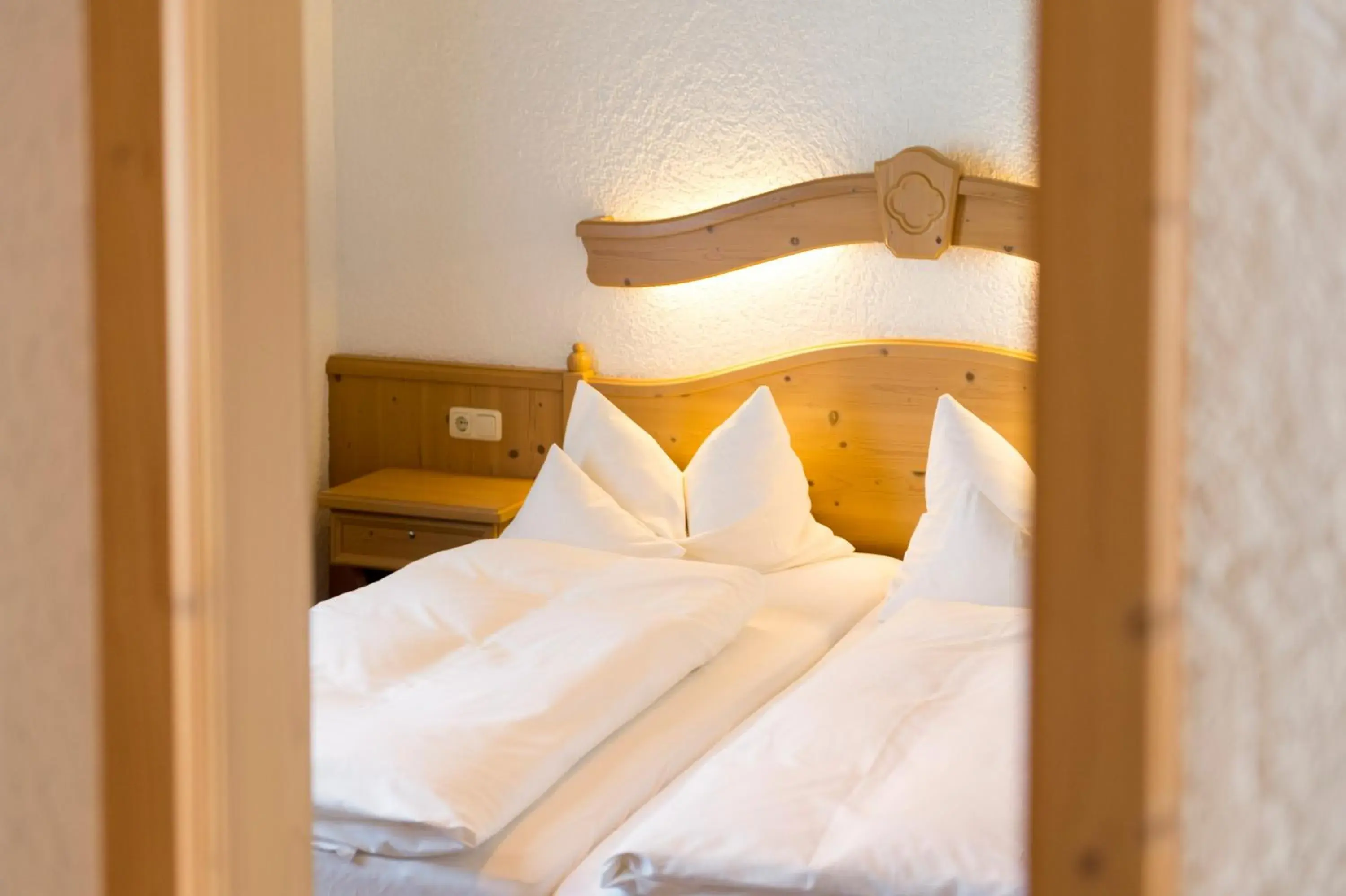 Photo of the whole room, Bed in Landhotel Postwirt