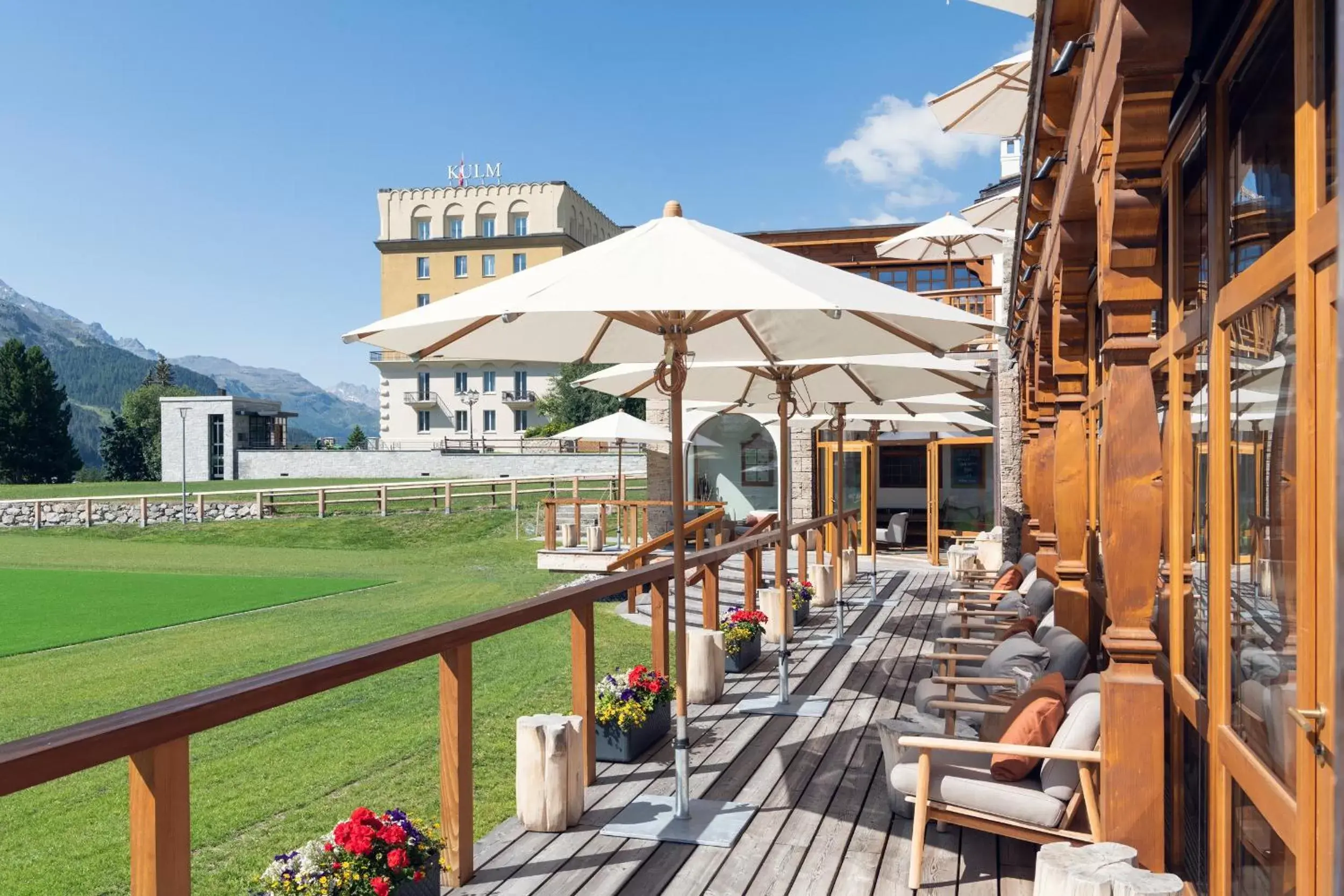 Restaurant/places to eat in Kulm Hotel St. Moritz