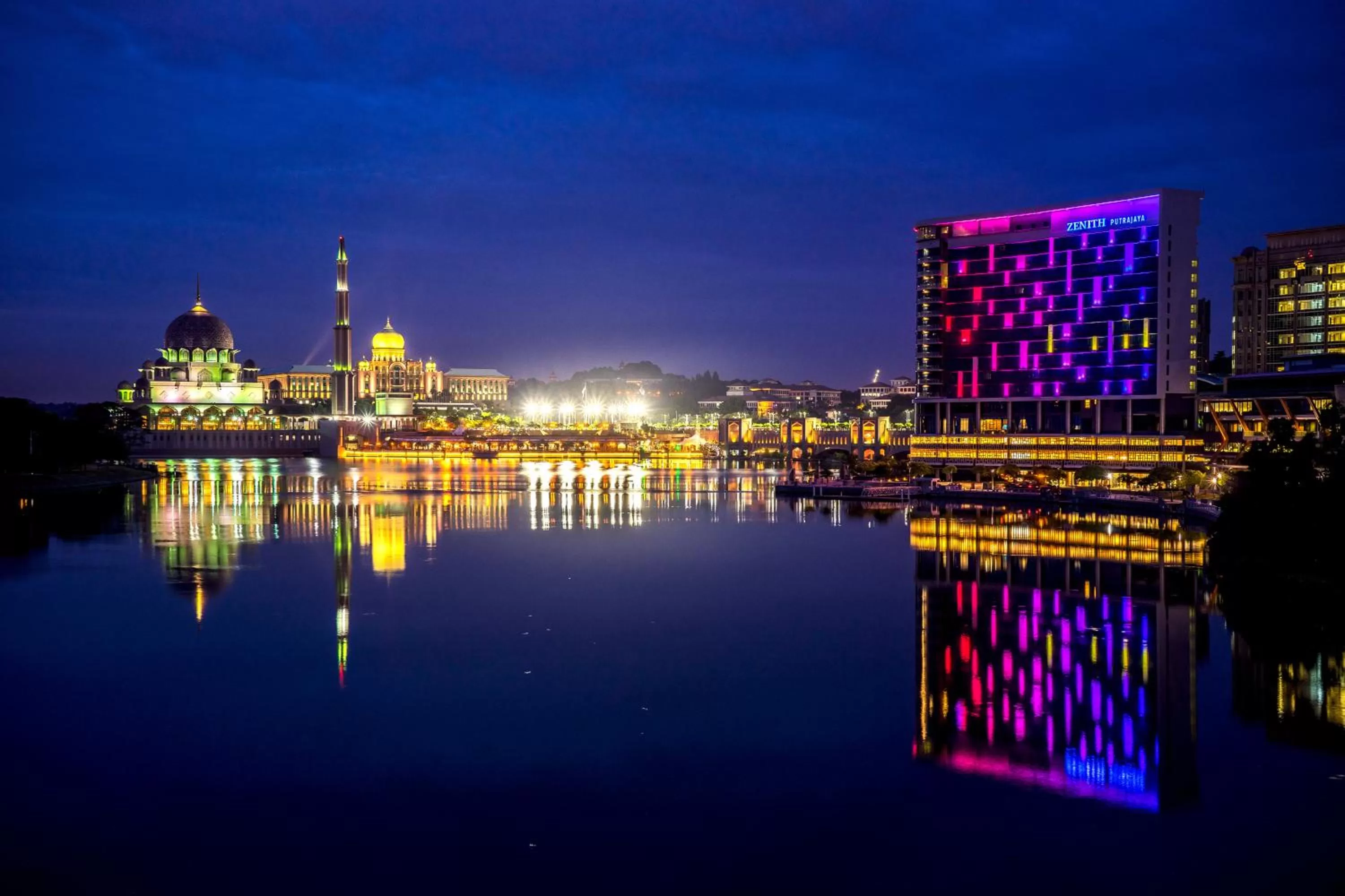 Night in Zenith Hotel Putrajaya