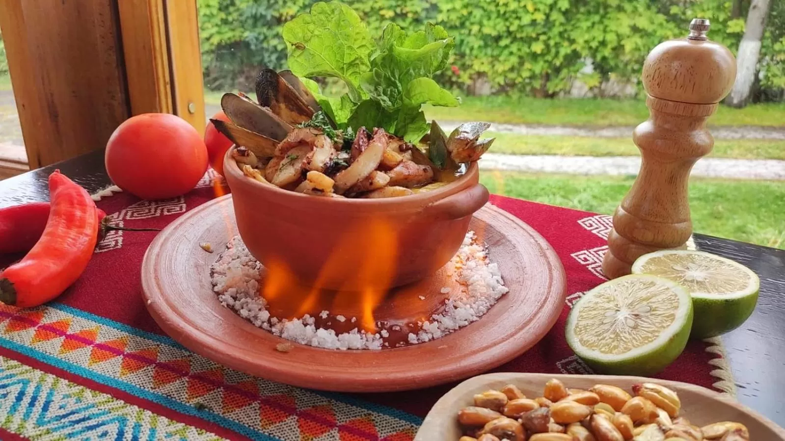 Restaurant/places to eat in Ruta de los volcanes