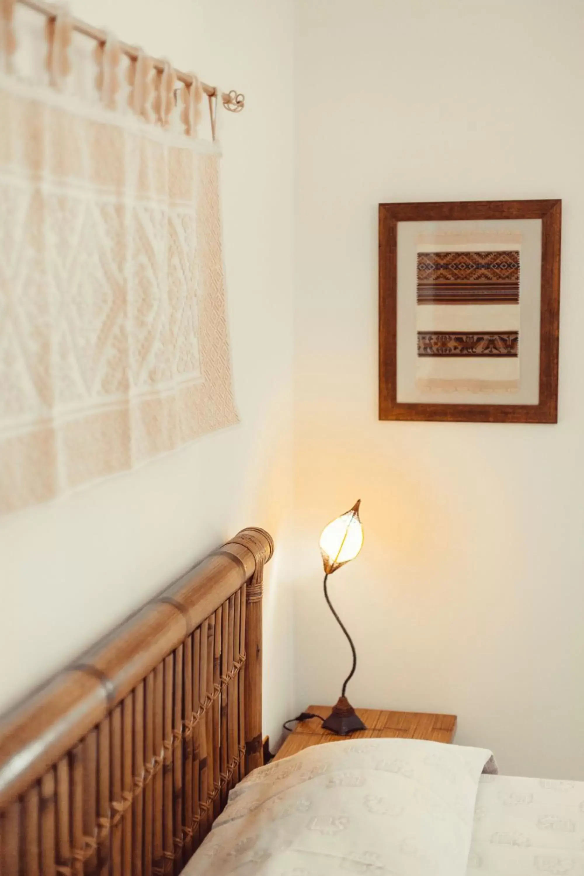 Decorative detail, Bed in b&b Artemisia