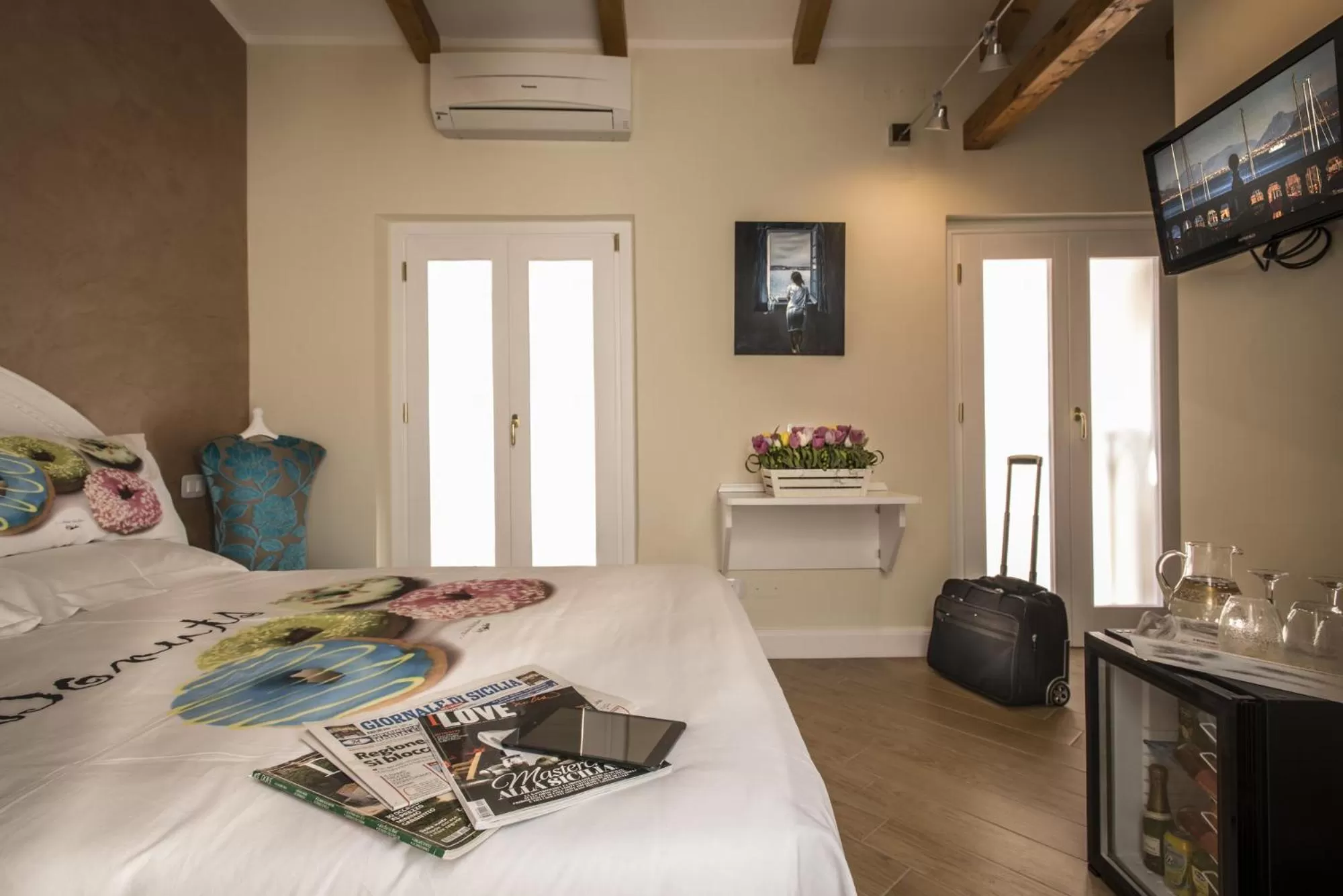 Bedroom, Bed in Pane Amore e Marmellata