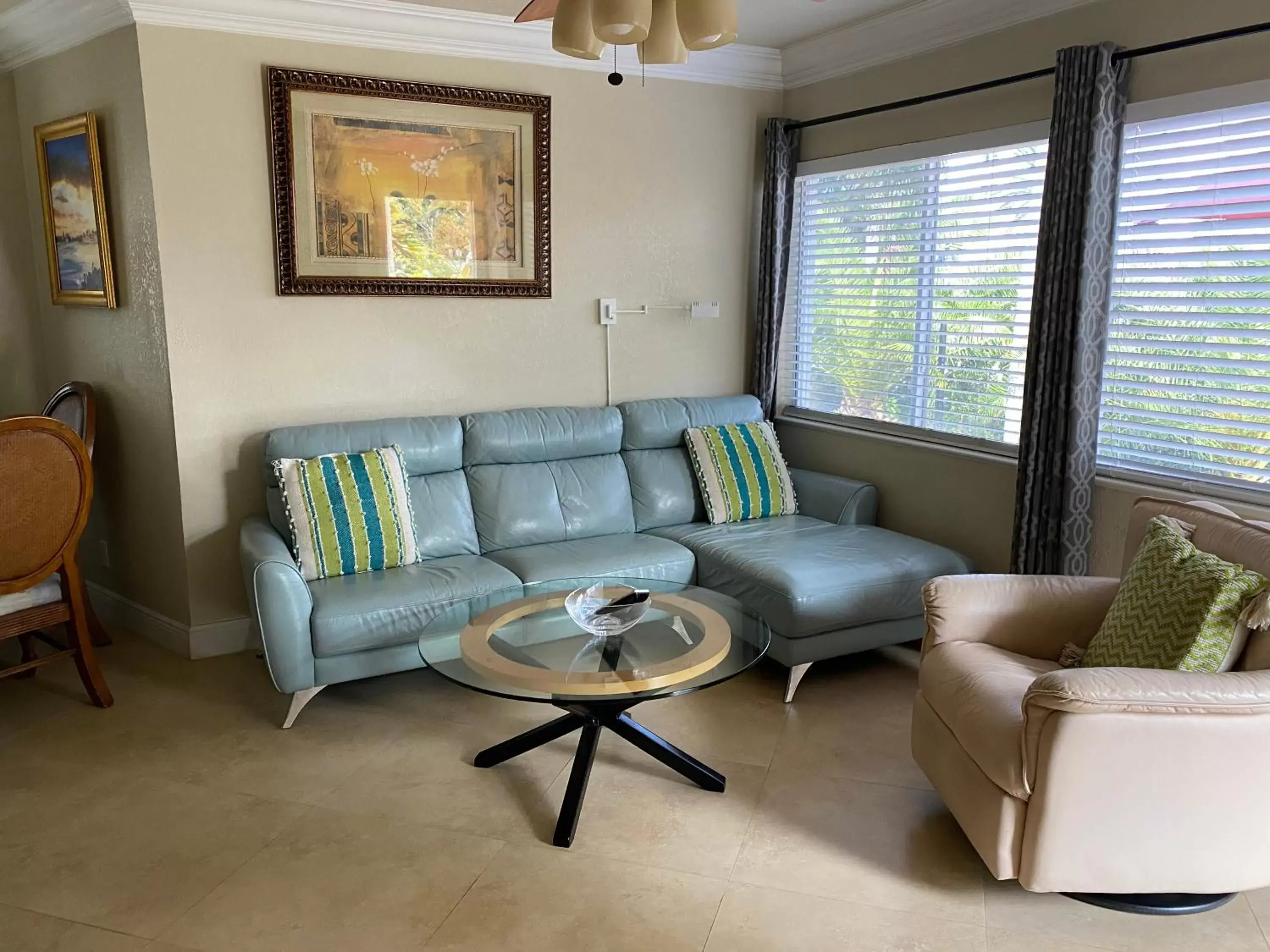 Seating Area in Atlantic Shores Vacation Villas