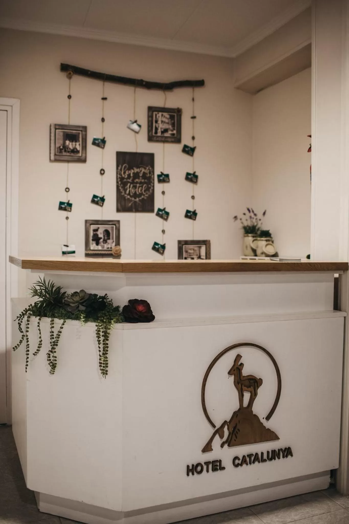 Lobby or reception in Hotel Catalunya Ribes de Freser