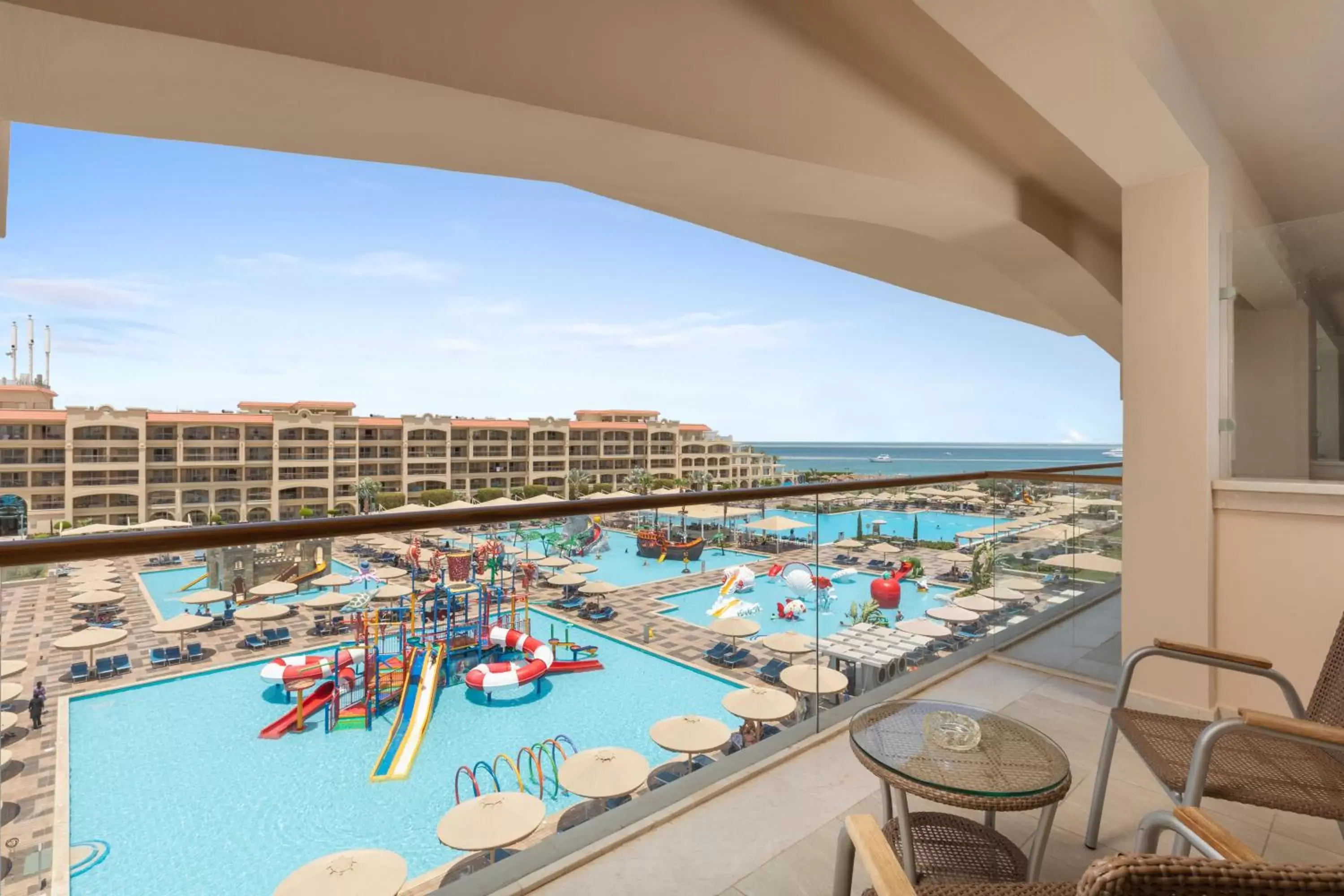 View (from property/room), Pool View in Pickalbatros White Beach Resort - Hurghada