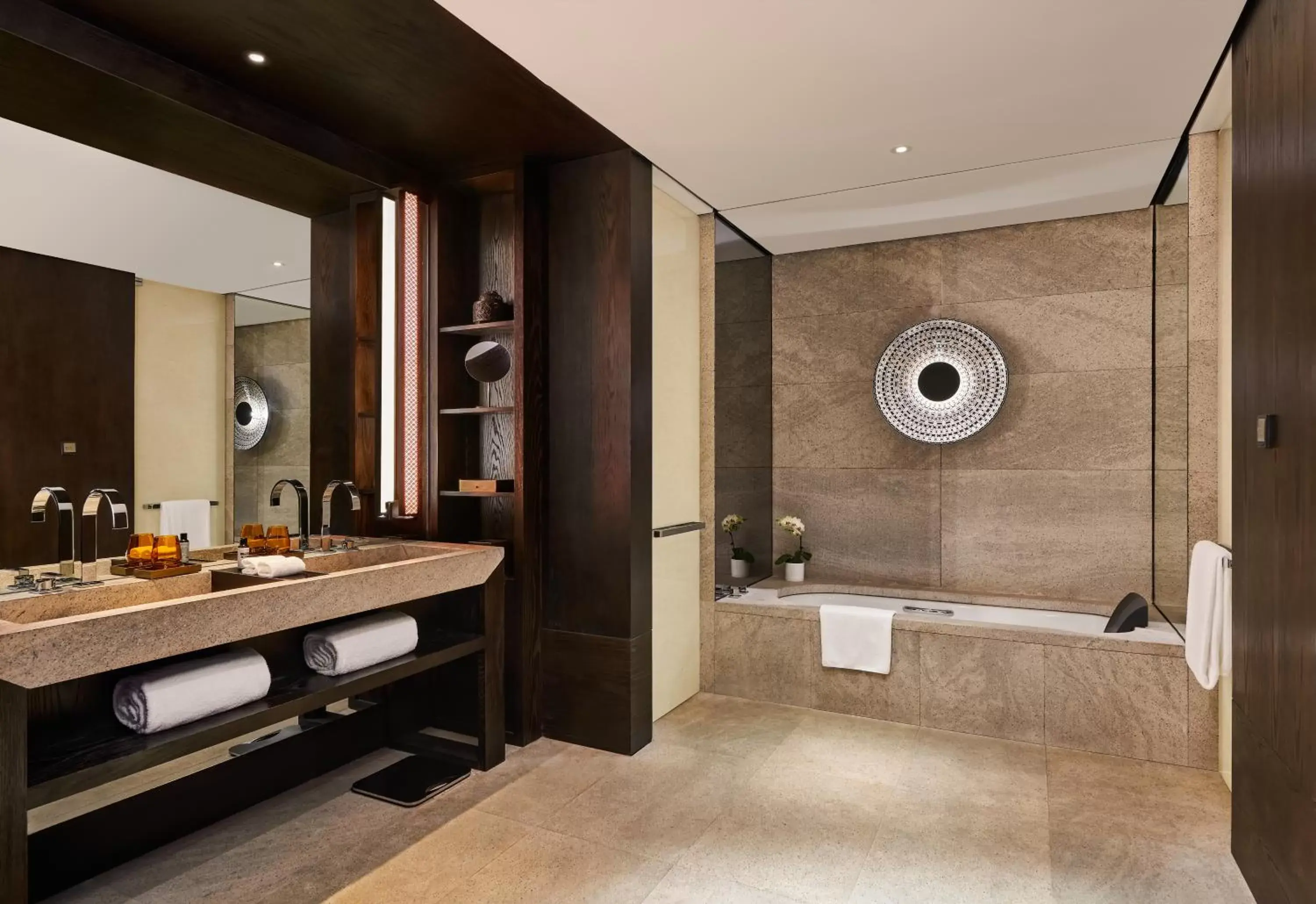 Bath, Bathroom in Hyatt Regency Wuhan Optics Valley