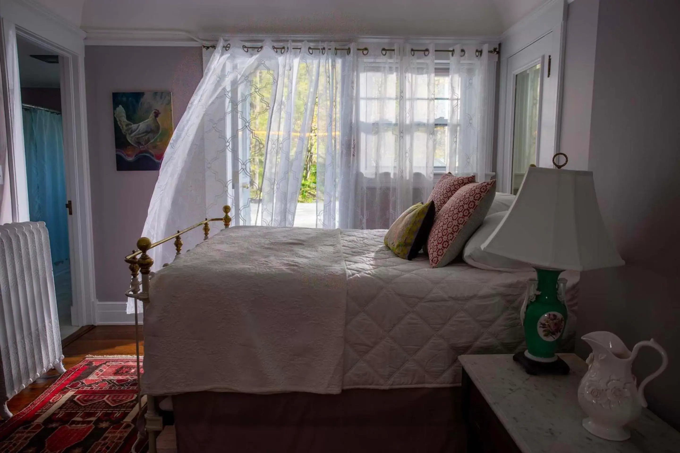 Bedroom, Bed in The Hartness House