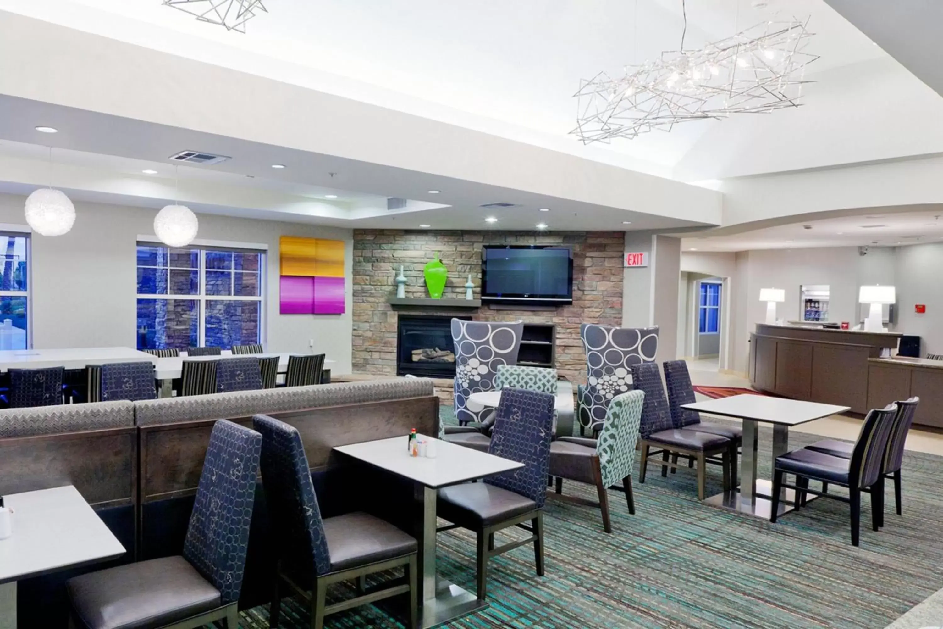 Lobby or reception, Restaurant/Places to Eat in Residence Inn by Marriott Corona Riverside