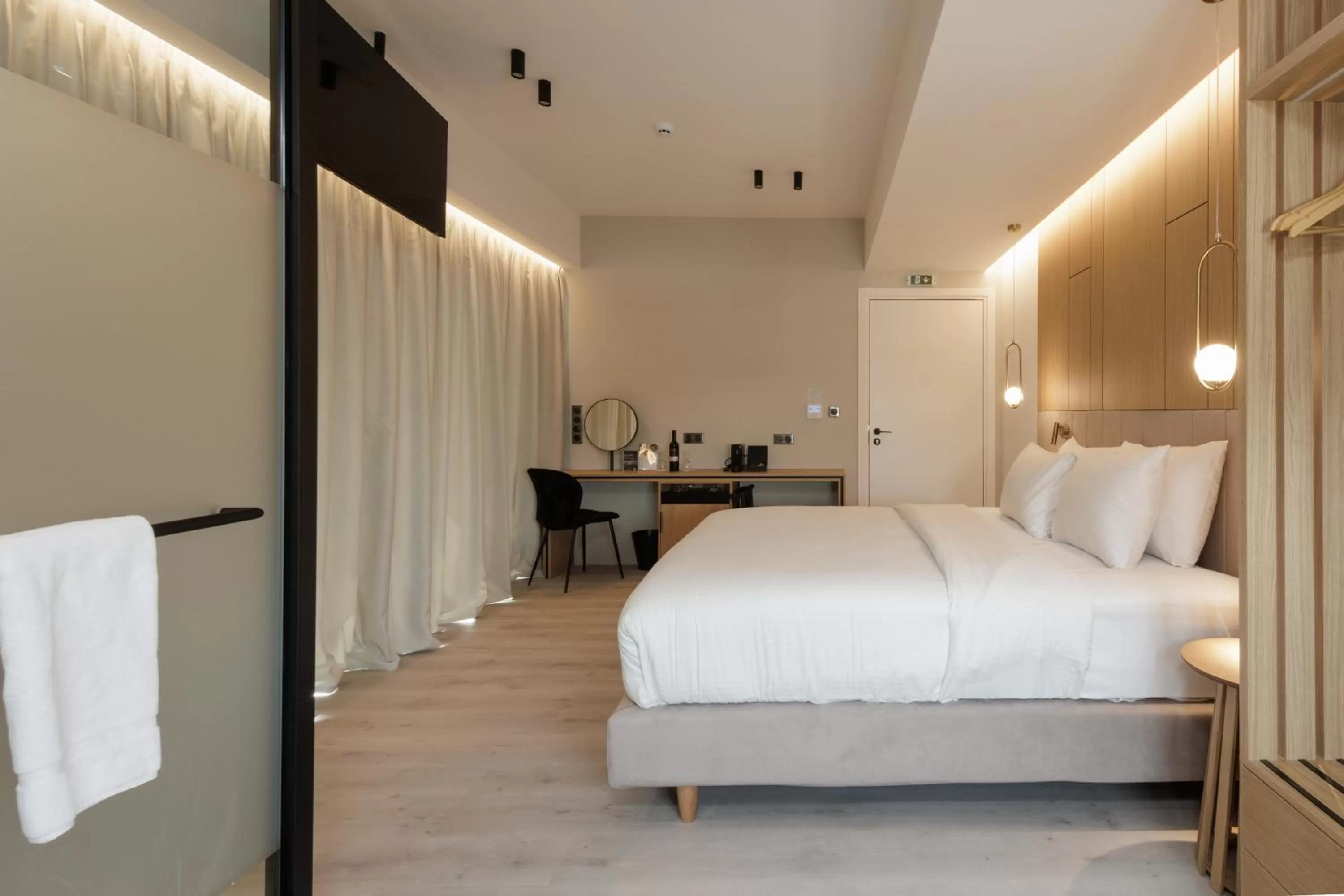 Bed in Hilton Garden Inn Athens Syggrou Avenue