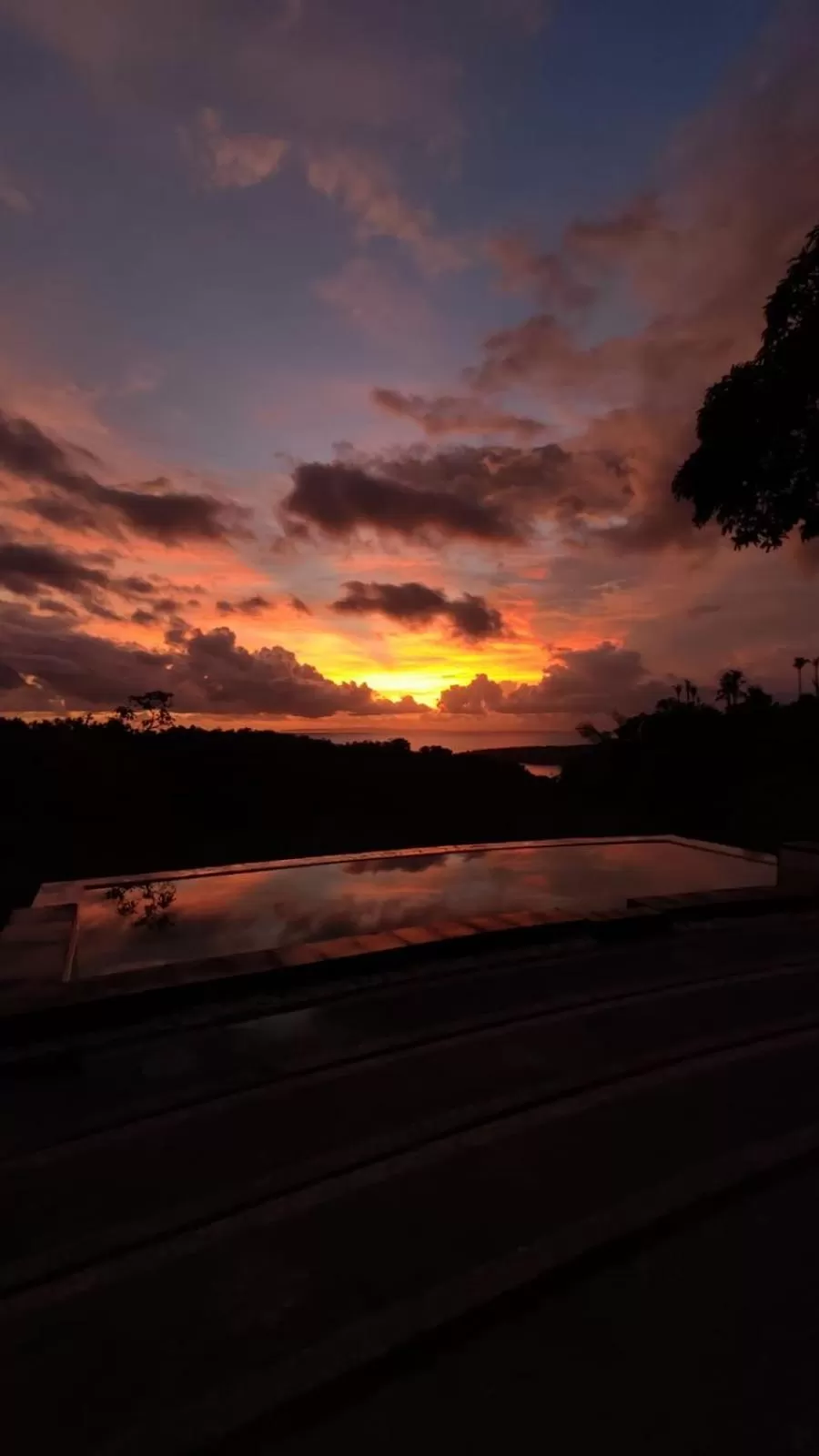 Sunset in Tanah Damai Hotel