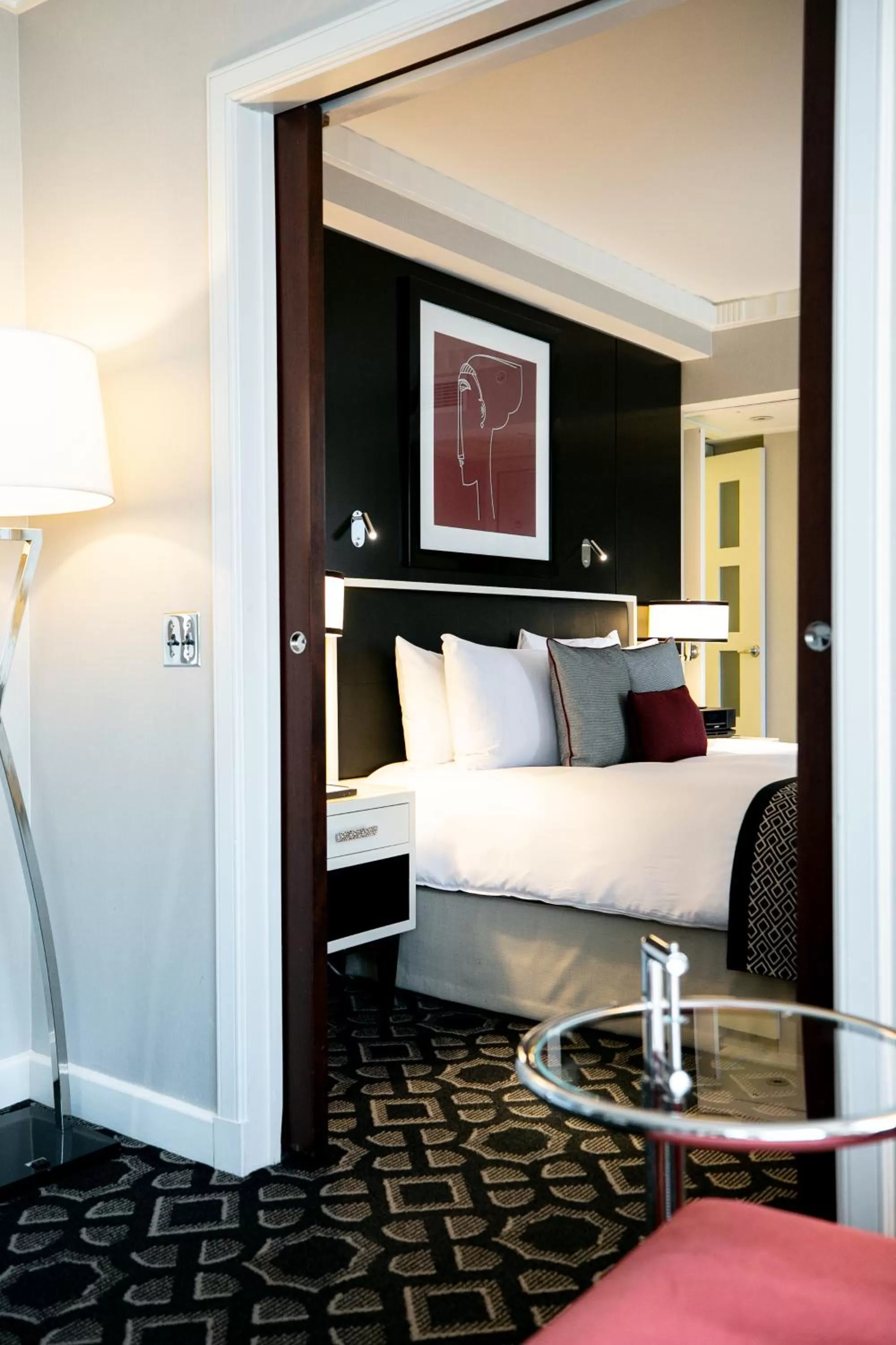 Bedroom, Bed in Sofitel Lafayette Square Washington DC