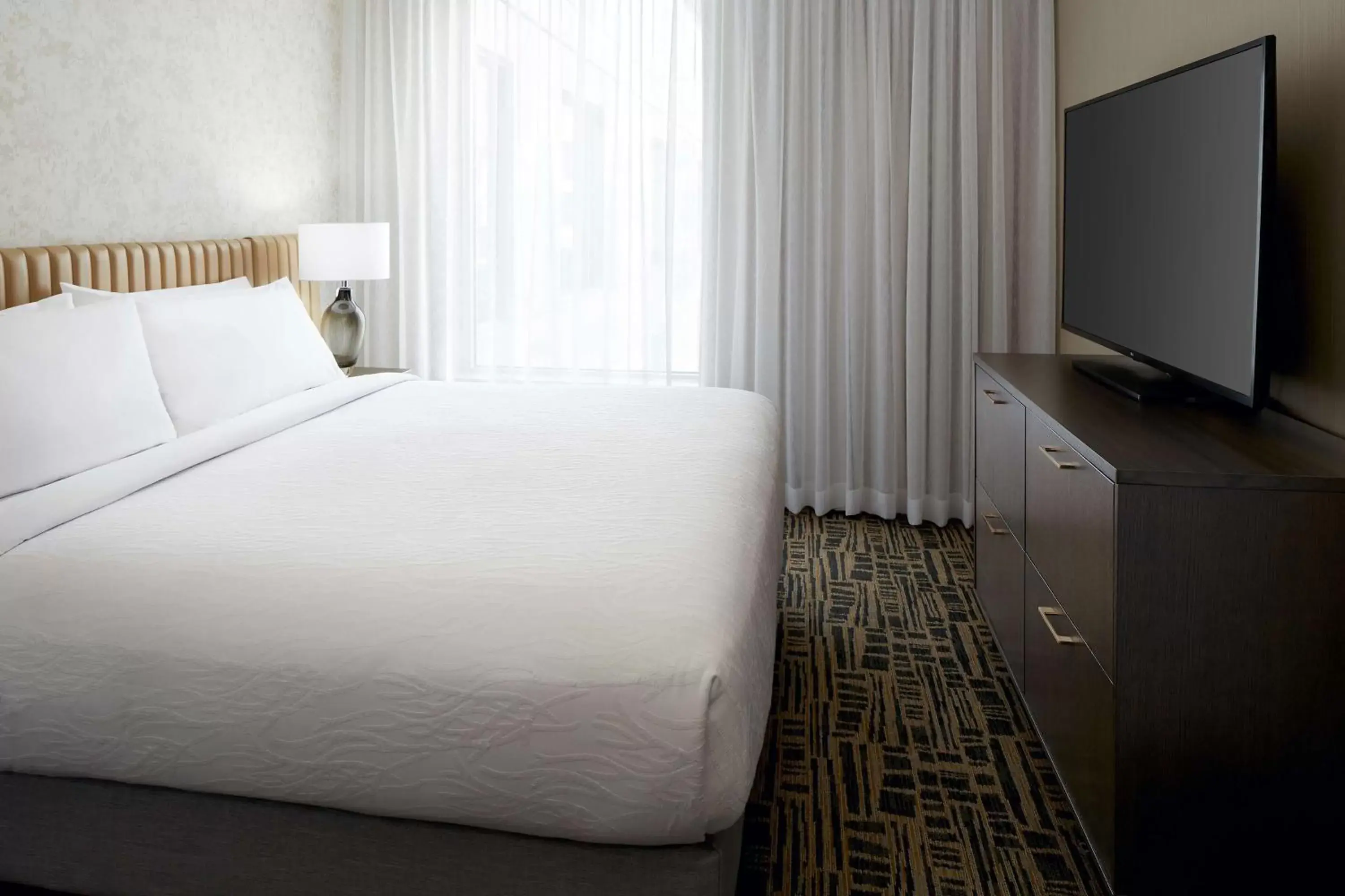 Bedroom, Bed in Homewood Suites By Hilton Montreal Midtown