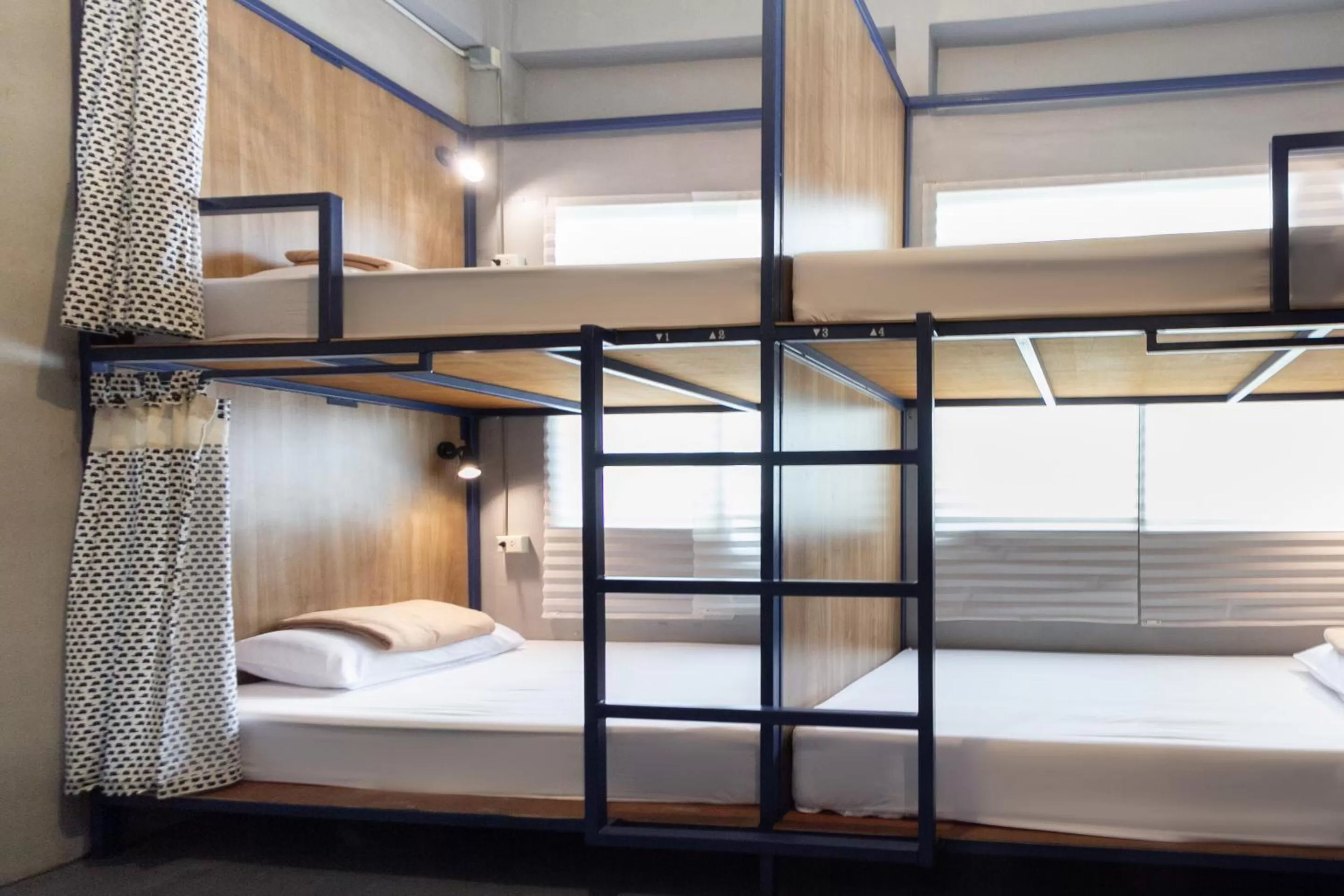 Bedroom, Bed in Arawana Hostel Silom
