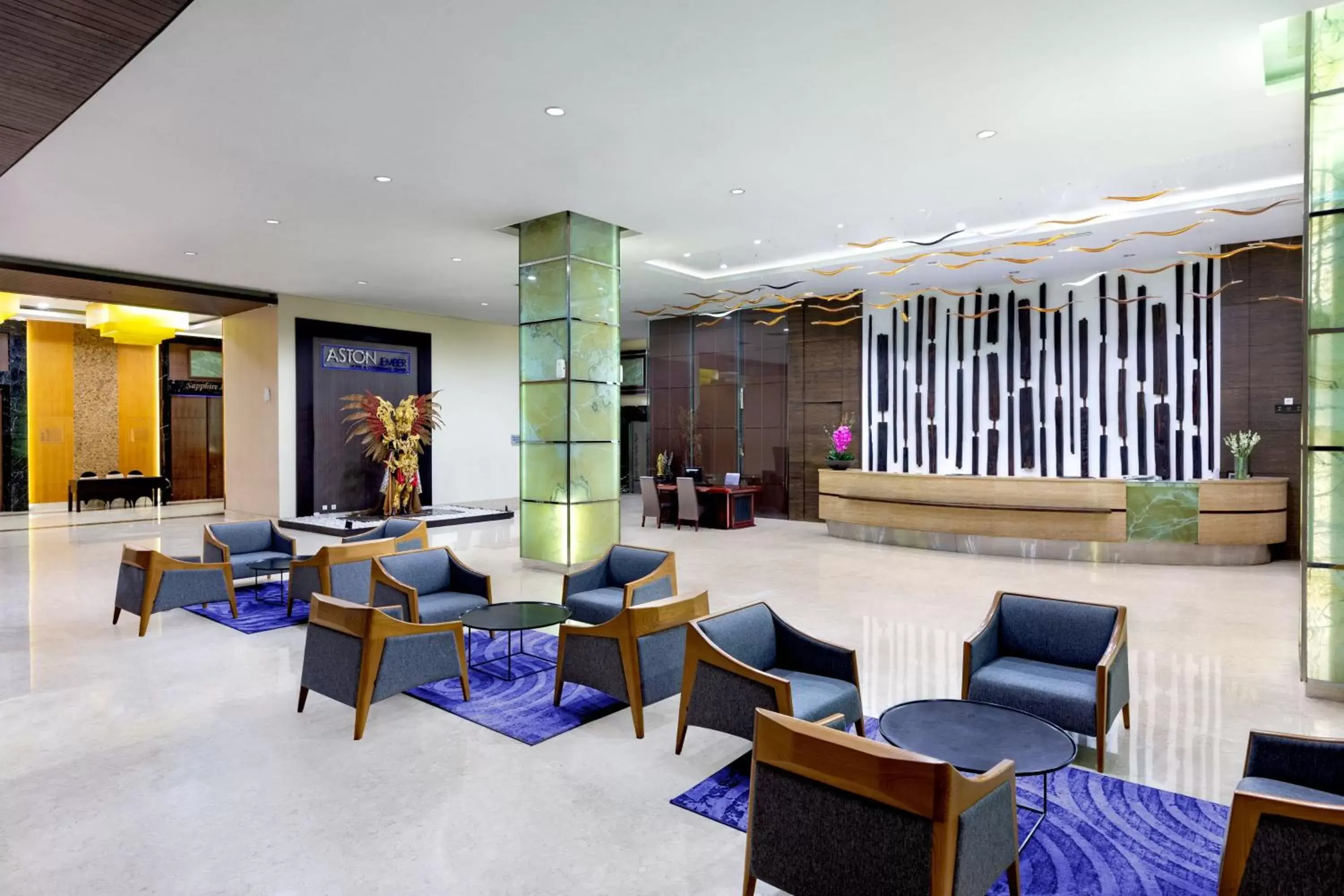 Lobby or reception in ASTON Jember Hotel & Conference Center