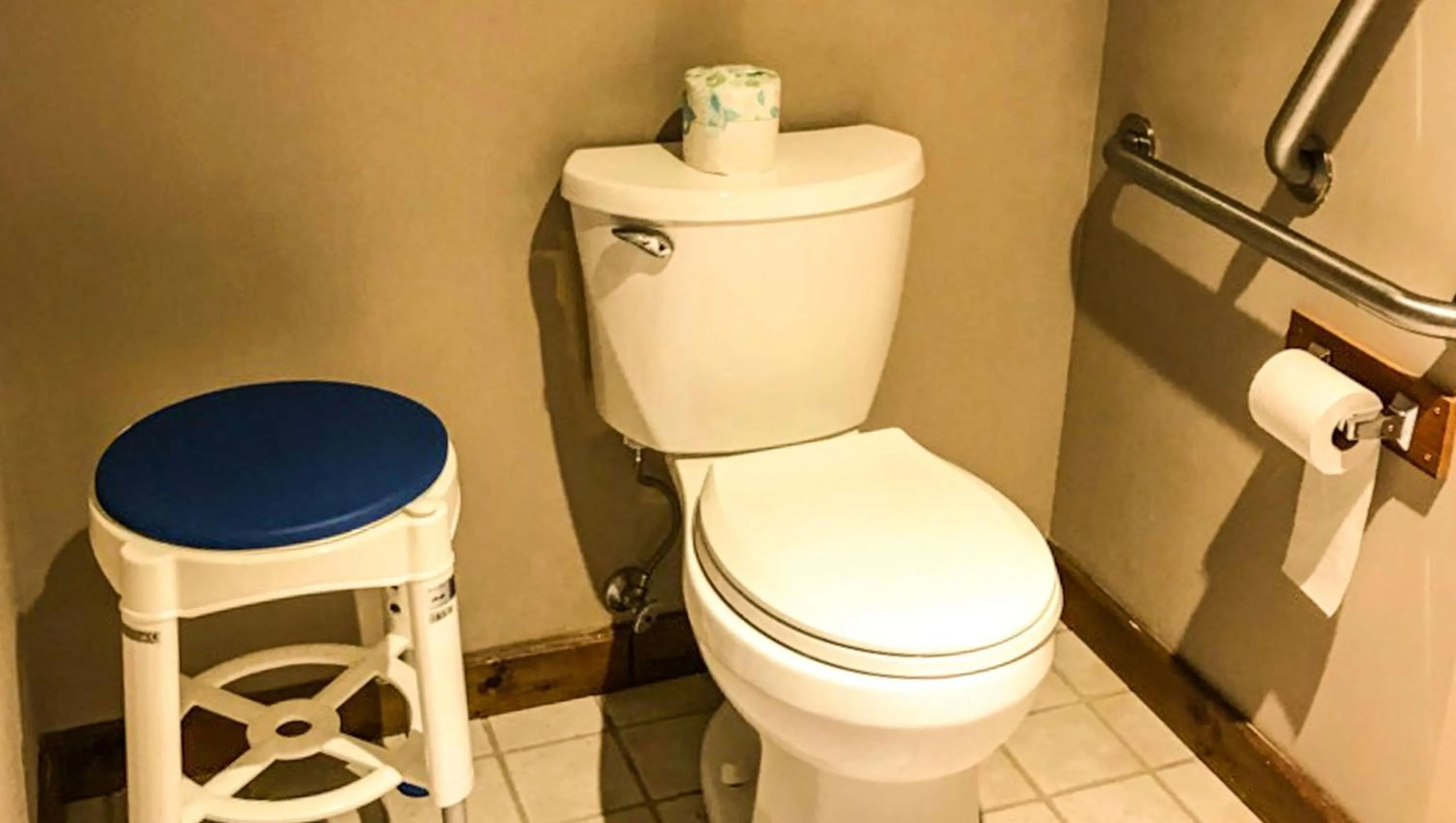 Bathroom in Adirondack Lodge Old Forge