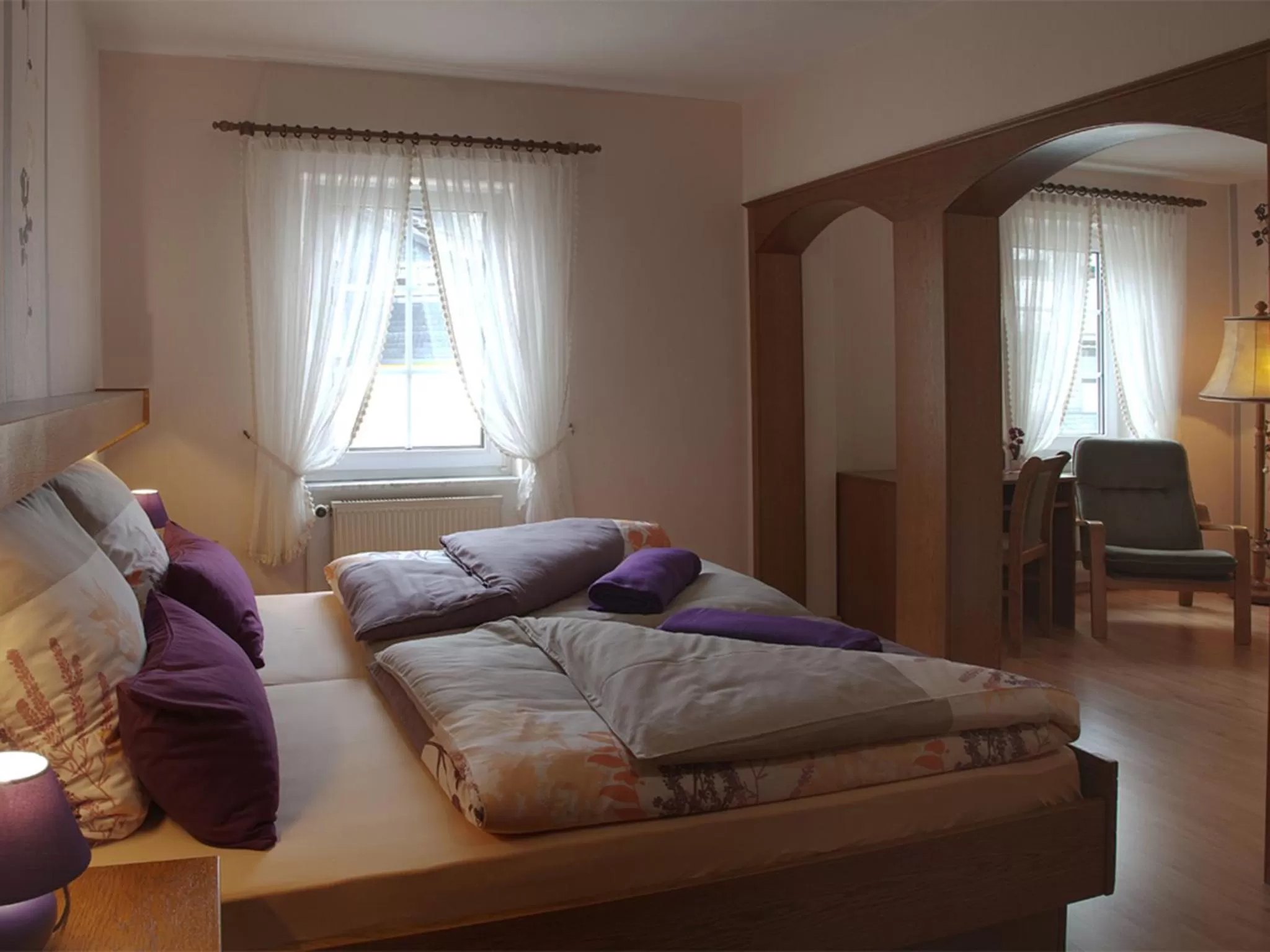 Photo of the whole room, Bed in Berleburger Hof