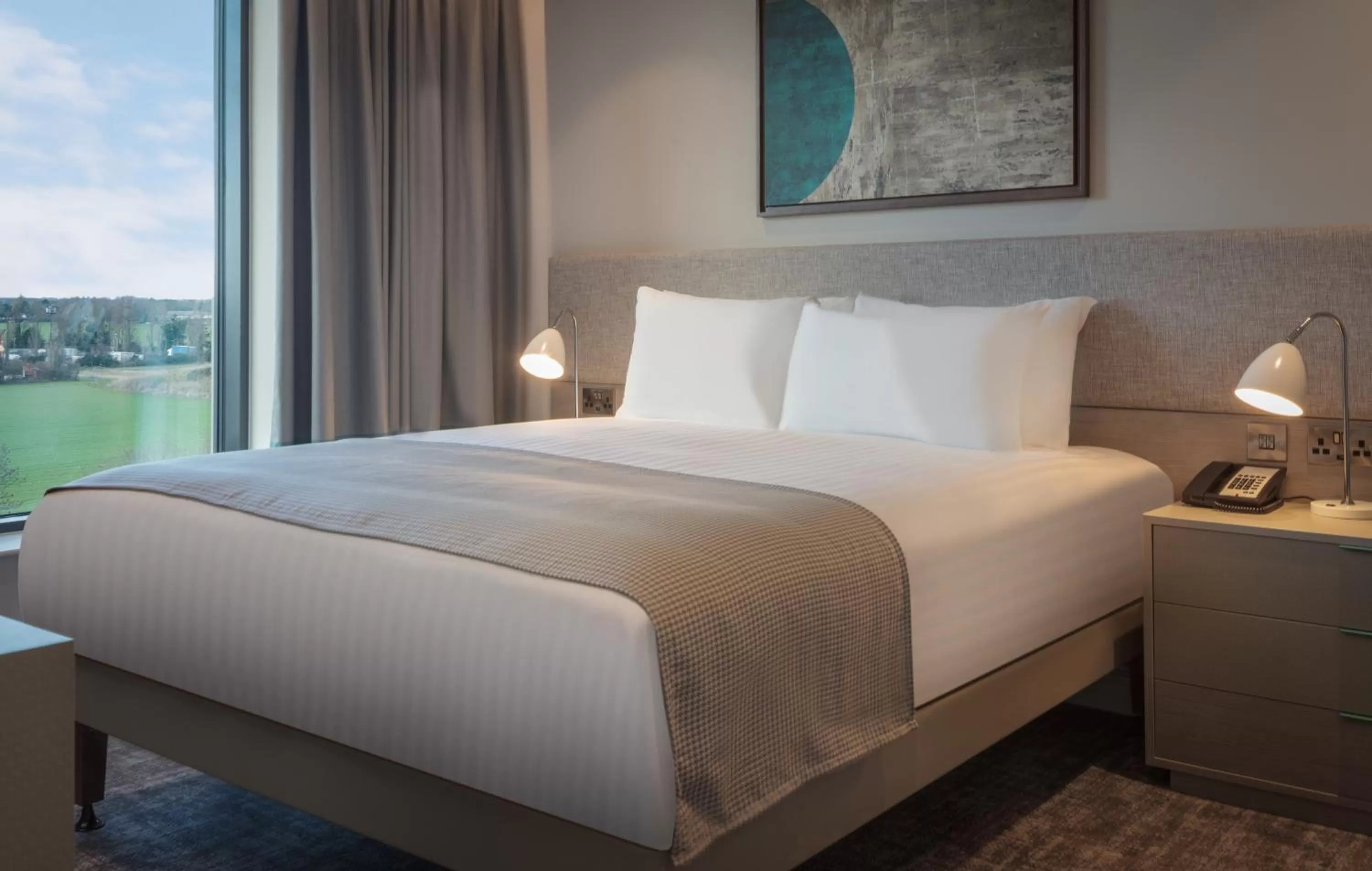 Bed in Staybridge Suites London Heathrow - Bath Road, an IHG Aparthotel