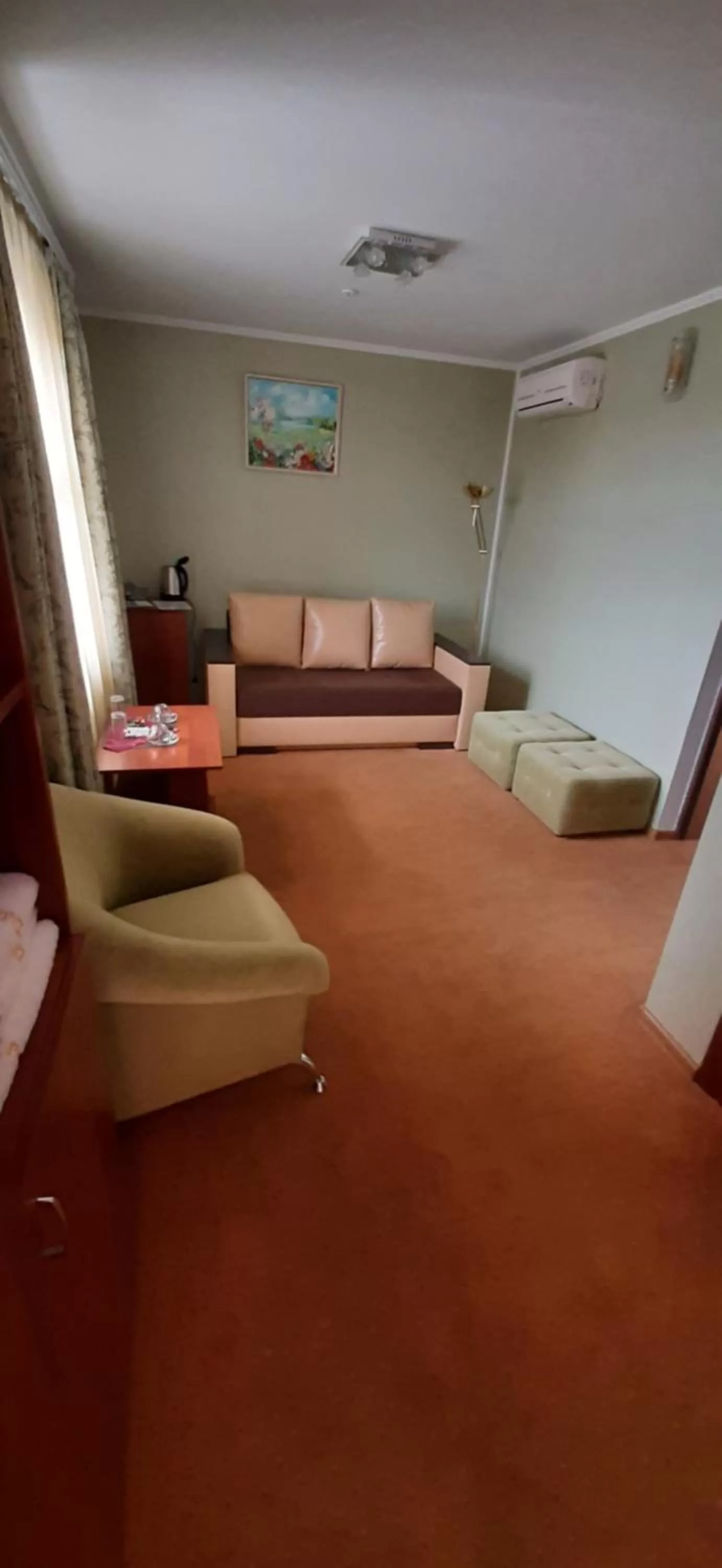 Living room, Bed in Stara Vezha Hotel