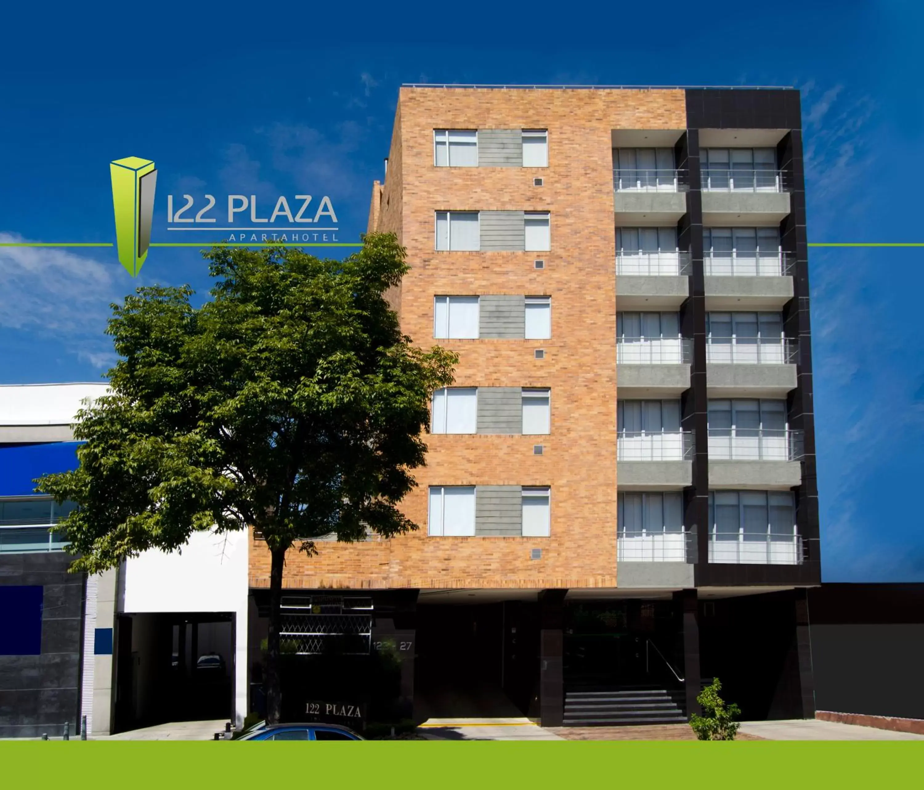 Facade/entrance in 122 Plaza Apartahotel Facade/entrance in 122 Plaza Apartahotel