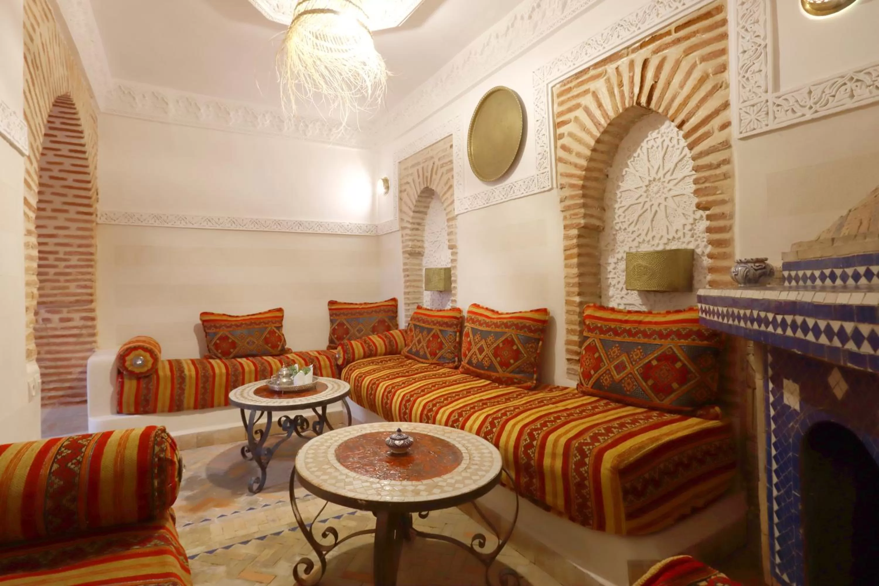 Living room in Riad Venezia