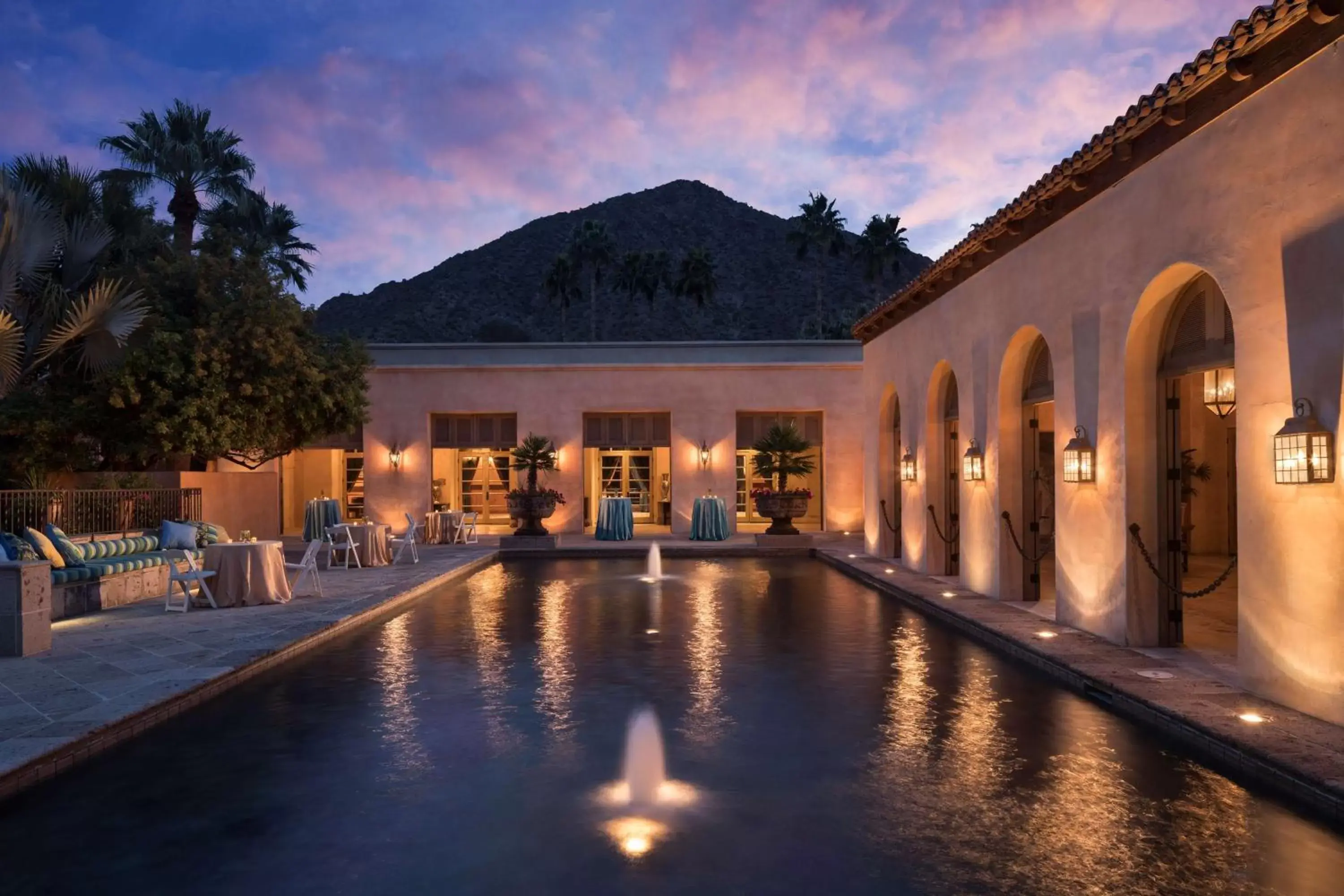 Swimming Pool in Royal Palms Resort and Spa, part of Hyatt